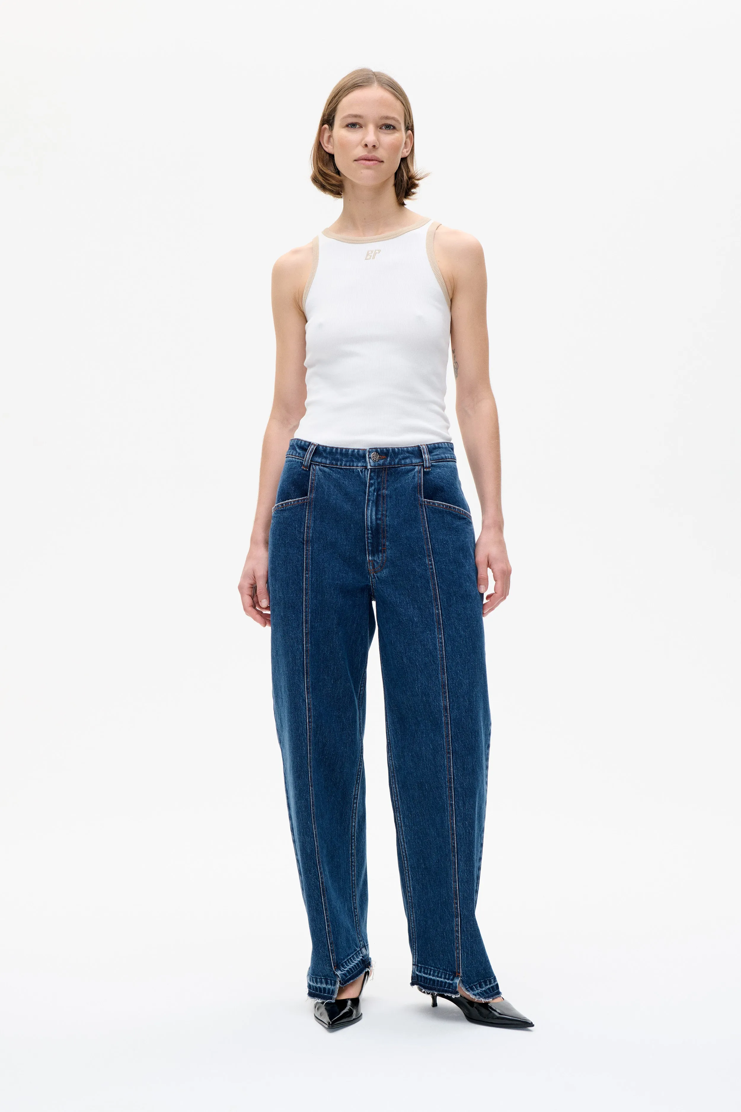 NANYA JEANS | Dark Blue Denim sold by Baum und Pferdgarten