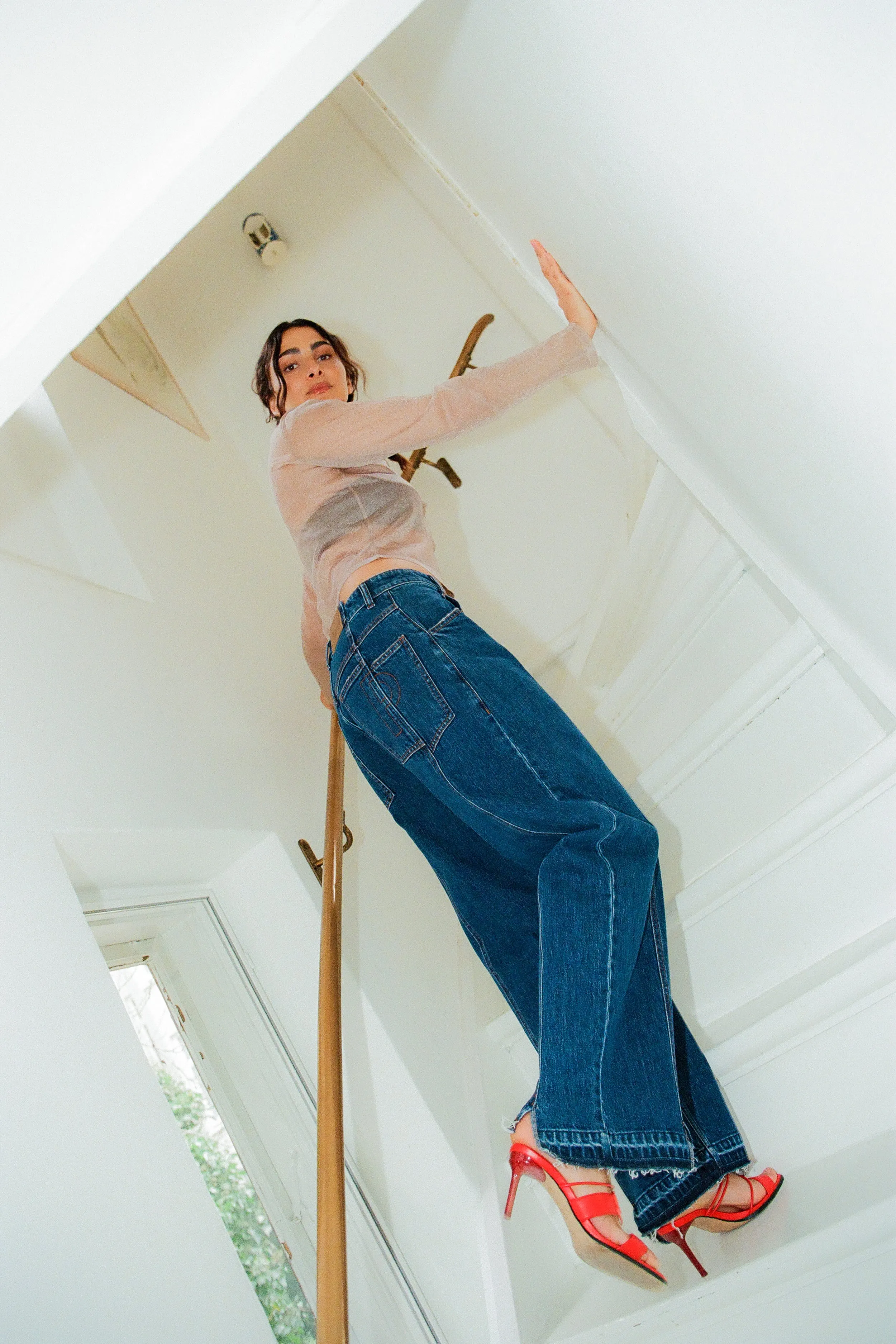 NANYA JEANS | Dark Blue Denim sold by Baum und Pferdgarten product image thumbnail 3