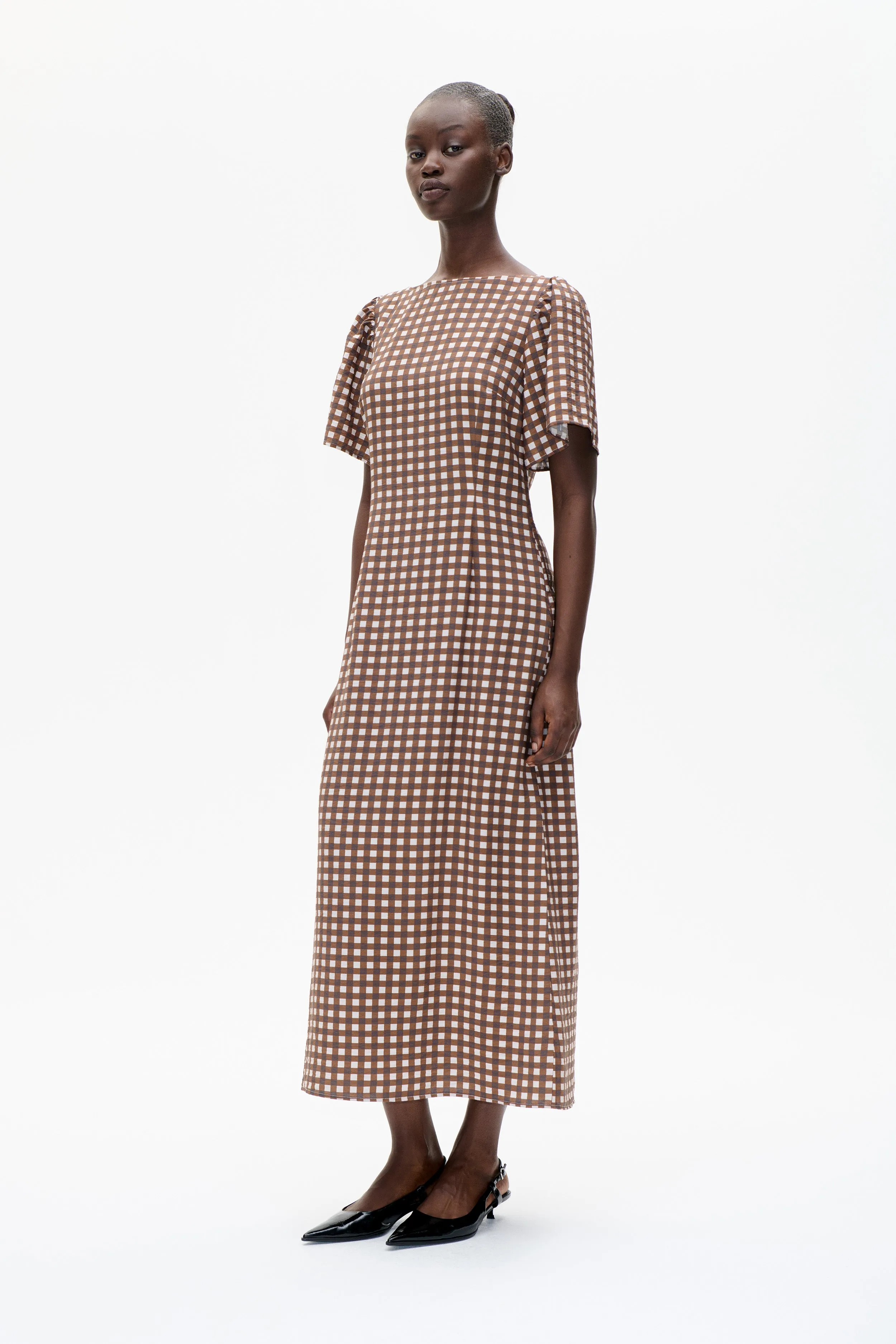 ADALENE DRESS | Hot Fudge Check sold by Baum und Pferdgarten