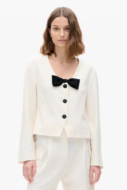 BEAU JACKET | Pearled Ivory sold by Baum und Pferdgarten