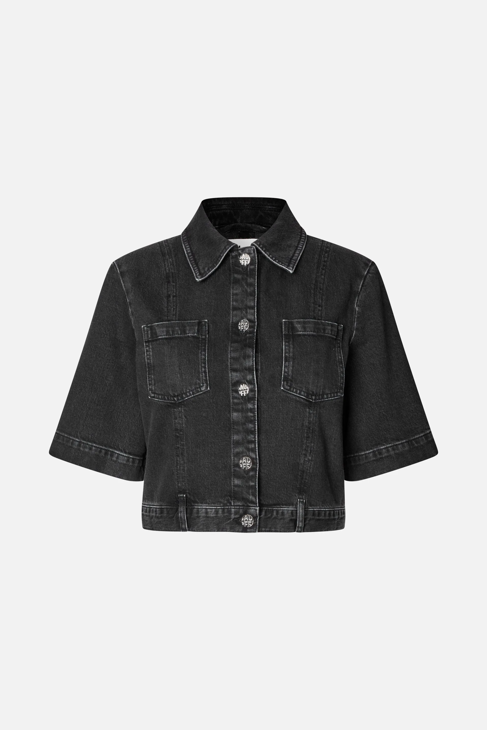 NO 05 SHIRT | Black Washed Denim sold by Baum und Pferdgarten product image thumbnail 5