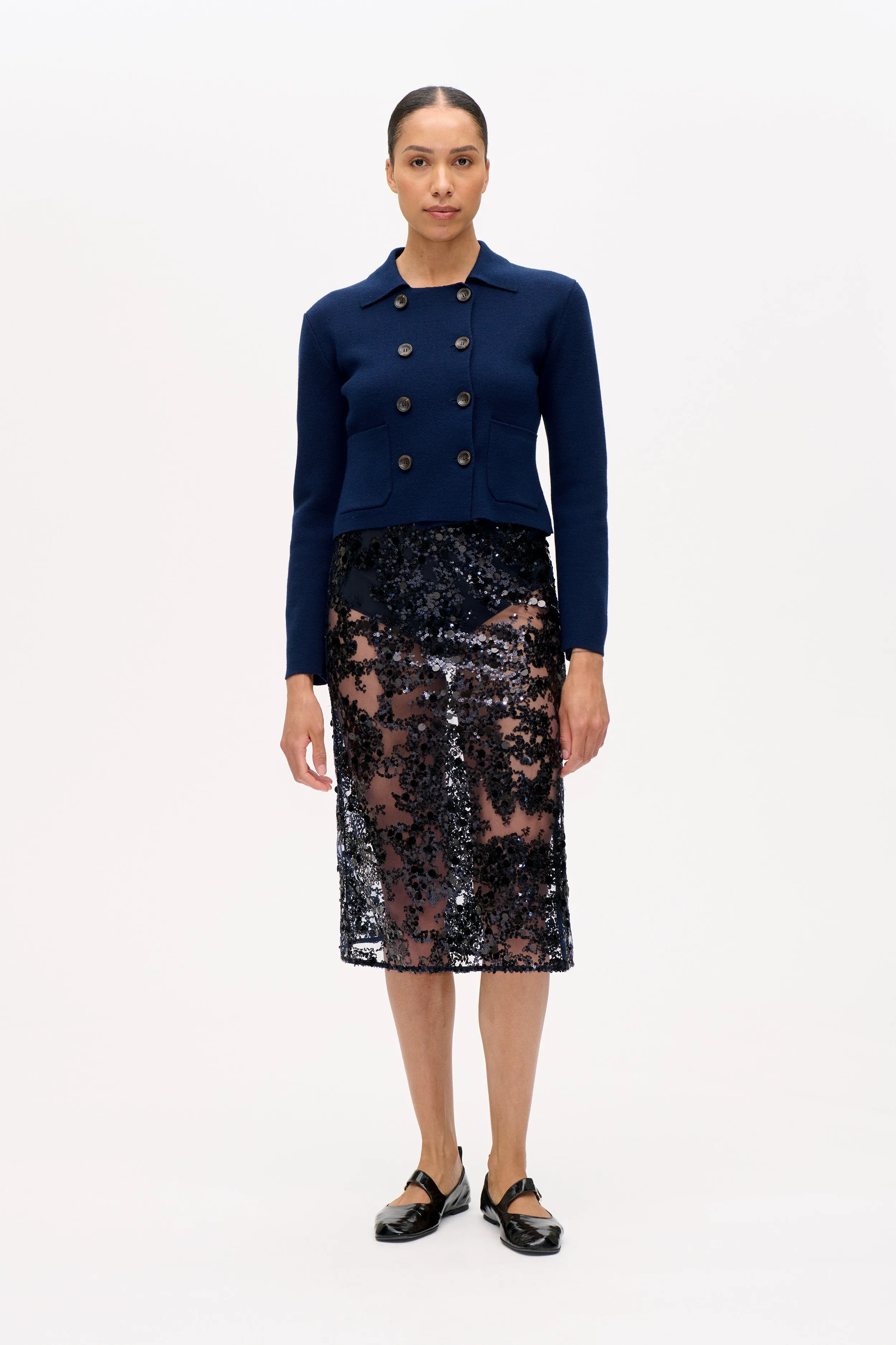 SHANIA SKIRT | Baritone Blue sold by Baum und Pferdgarten