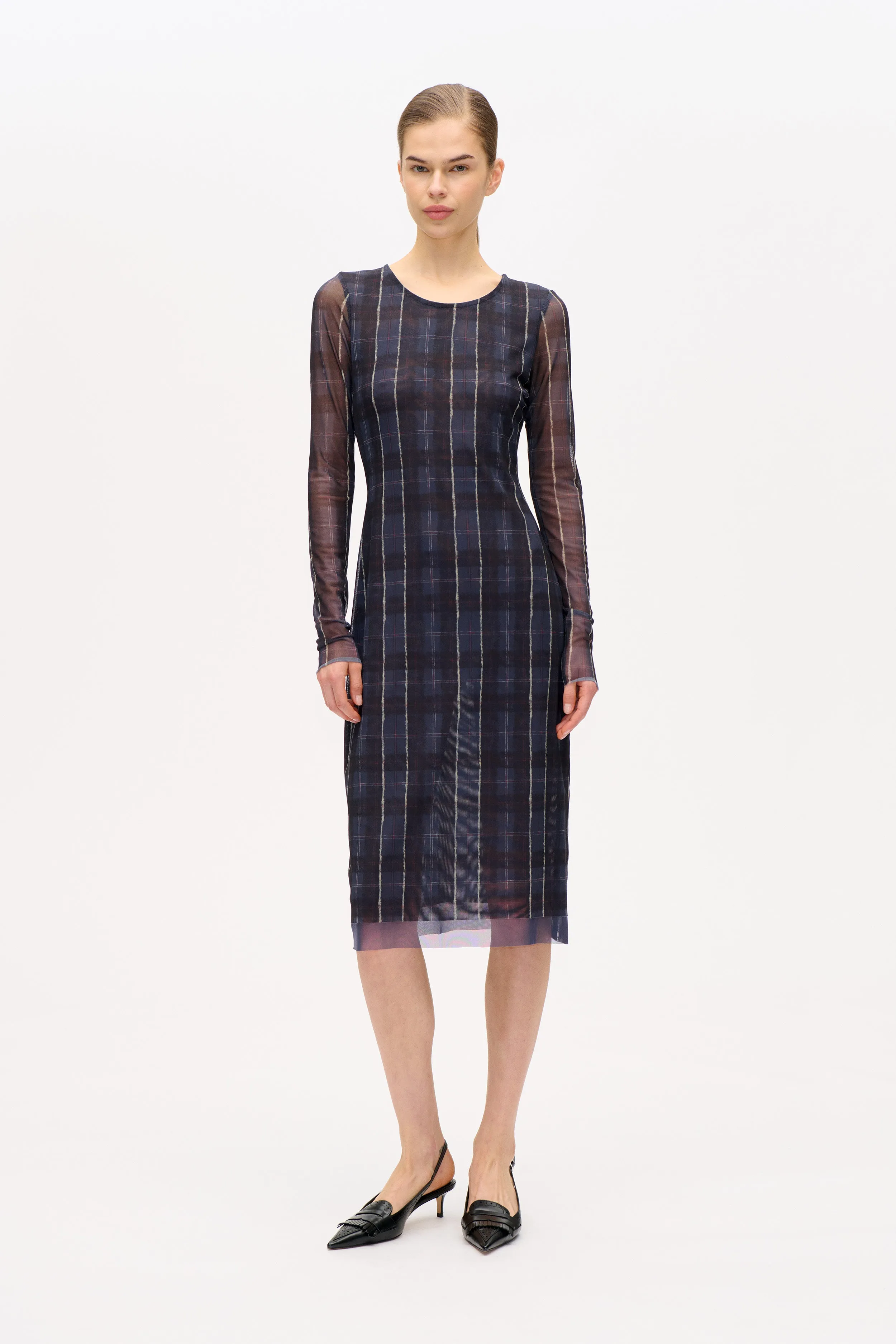 JOLANDI DRESS | Navy Check sold by Baum und Pferdgarten