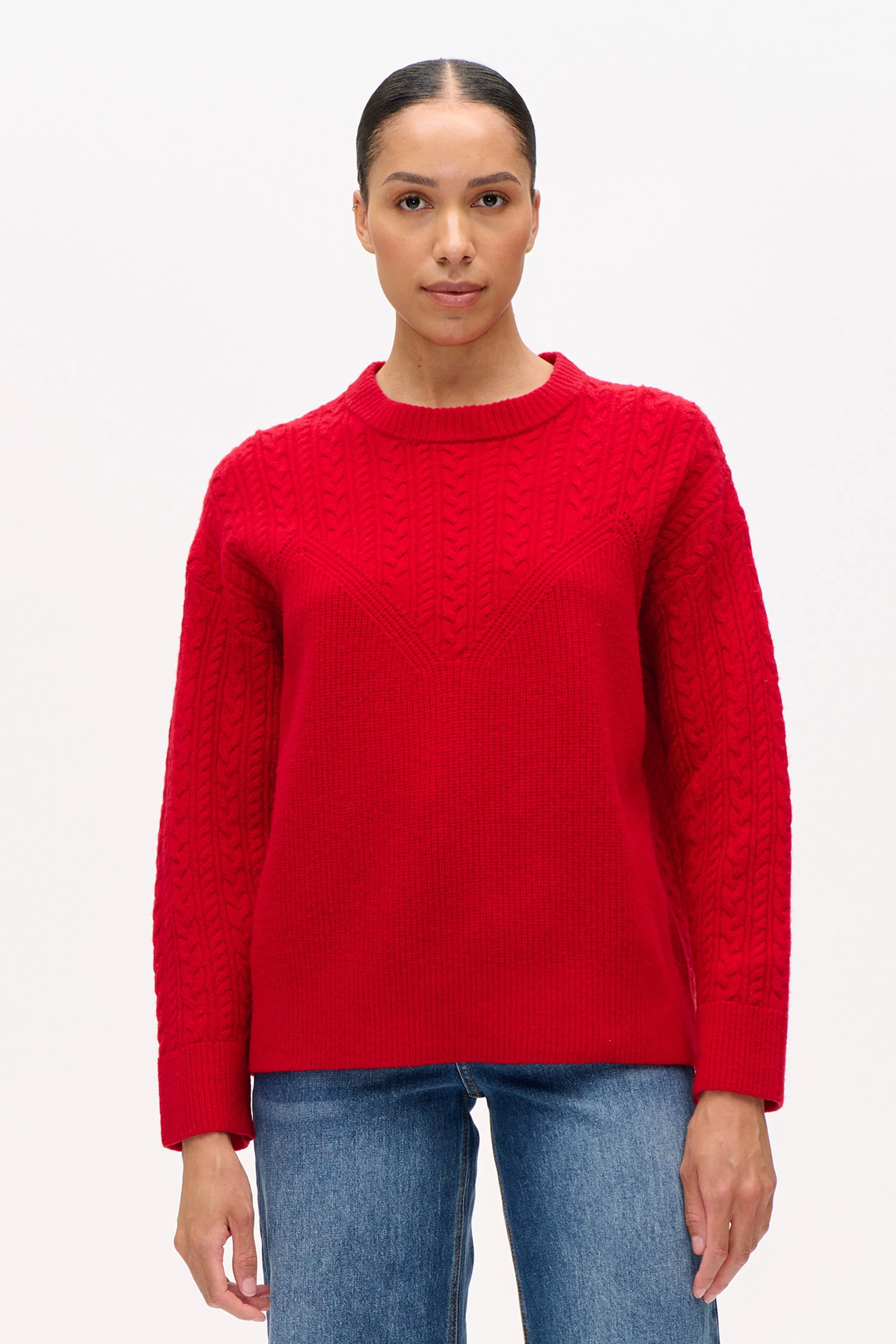CELESTINE SWEATER | Crimson Red sold by Baum und Pferdgarten product image thumbnail 2