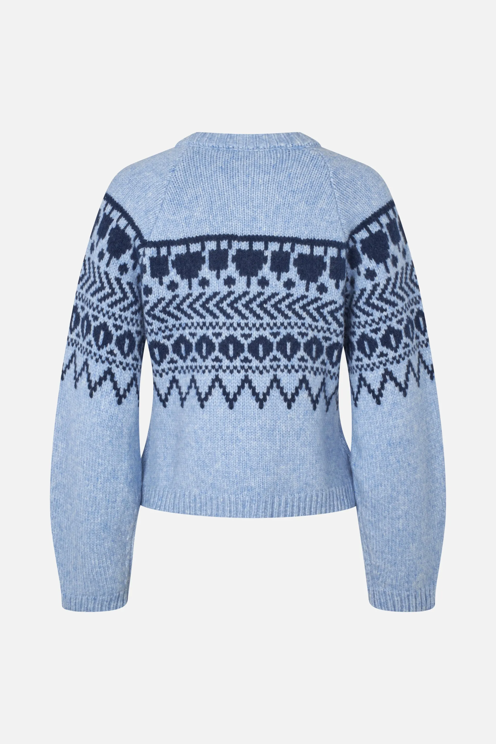 COLIN CARDIGAN | Blue Fair Isle sold by Baum und Pferdgarten product image thumbnail 5