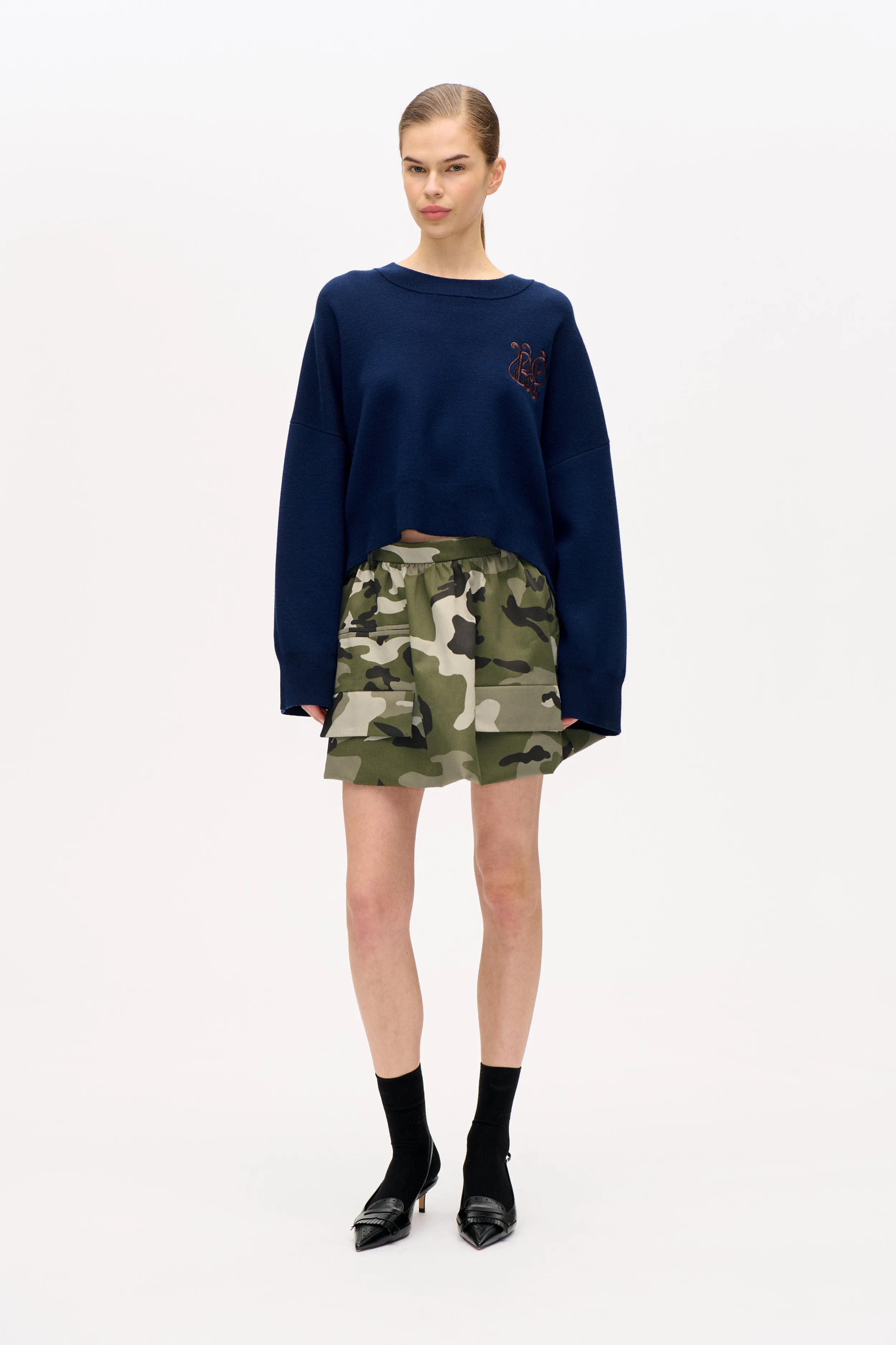 CATIE SWEATER | Baritone Blue sold by Baum und Pferdgarten product image thumbnail 2