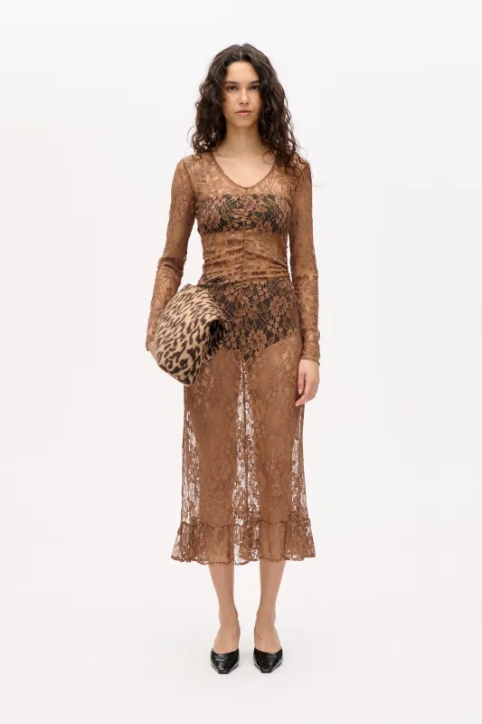 ANDINE DRESS | Mocha Camel sold by Baum und Pferdgarten