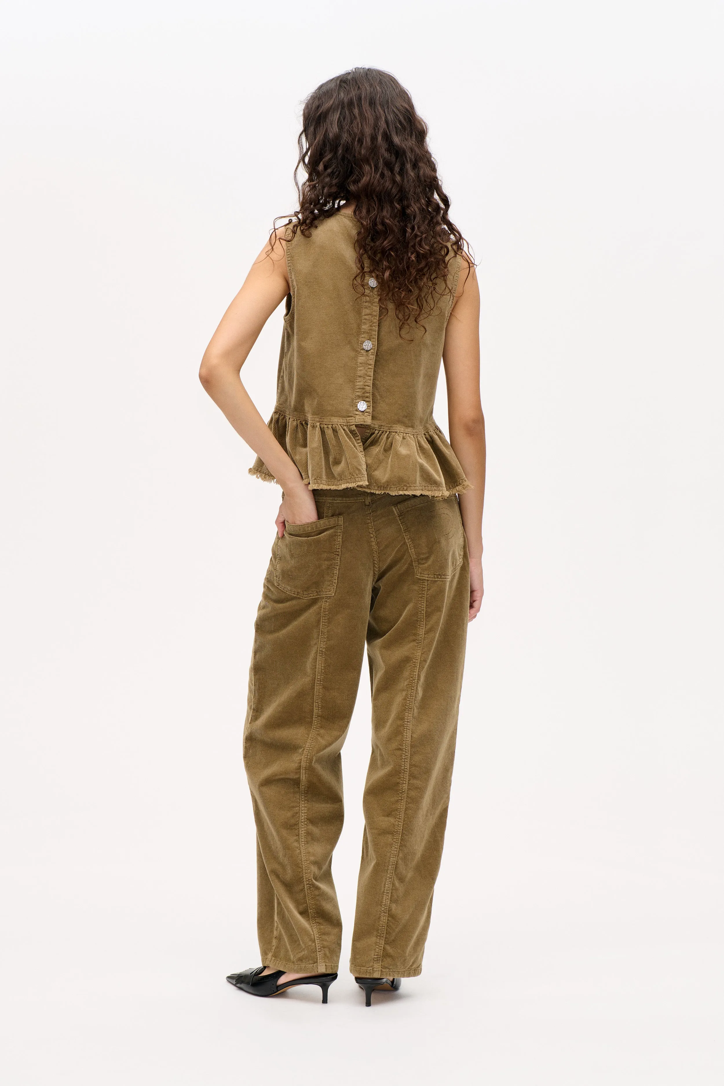 NARA TROUSERS | Savannah Tan sold by Baum und Pferdgarten product image thumbnail 2