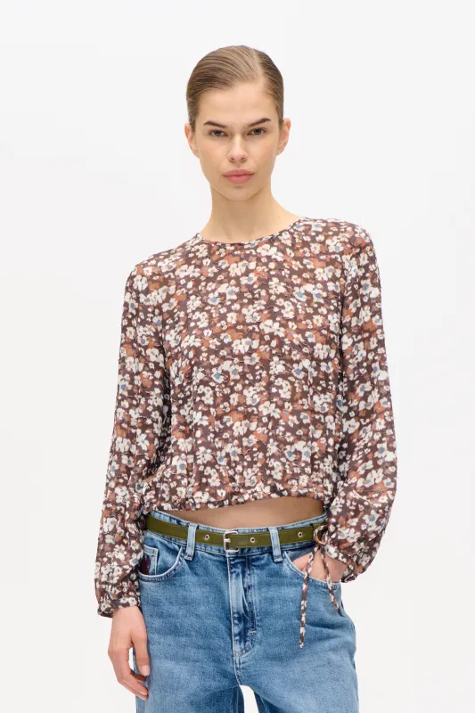 MILYA BLOUSE | Rusty Autumn Flower sold by Baum und Pferdgarten