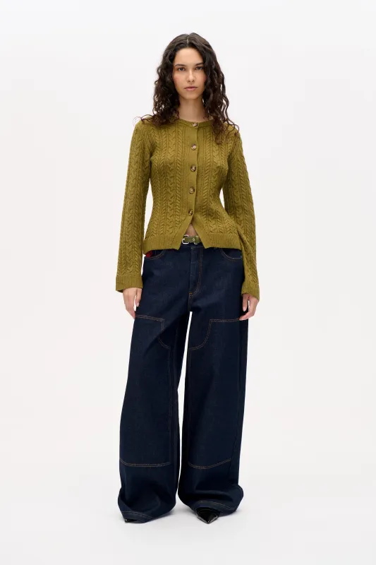 CLARAH CARDIGAN | Ivy Green sold by Baum und Pferdgarten