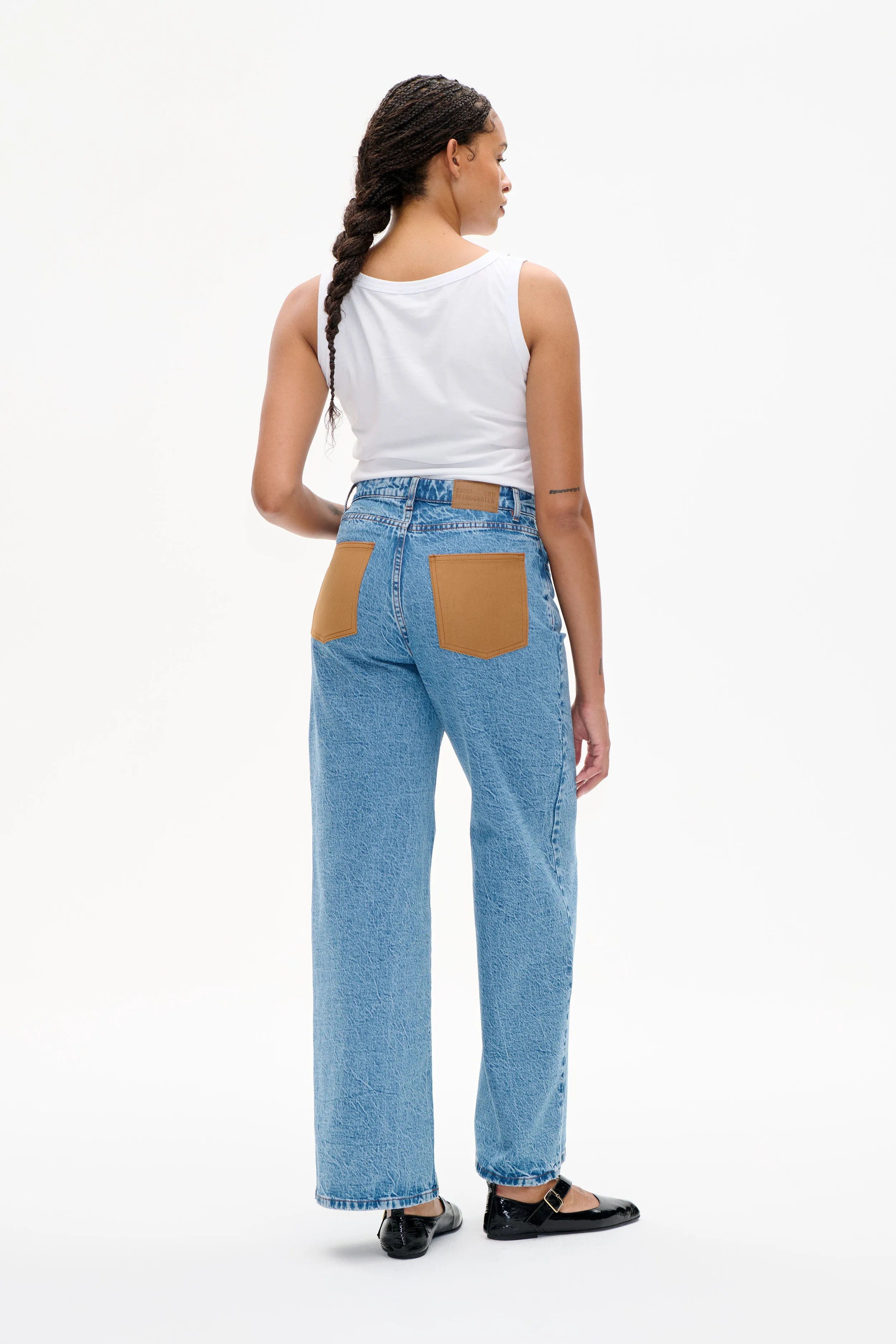 NINI JEANS | Denim Suede Mix sold by Baum und Pferdgarten product image thumbnail 2