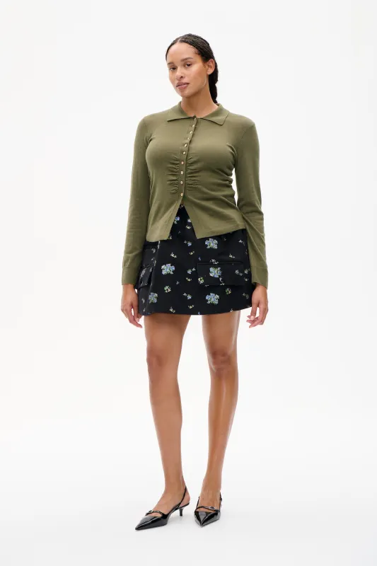 CAMILINE CARDIGAN | Rosin Green sold by Baum und Pferdgarten