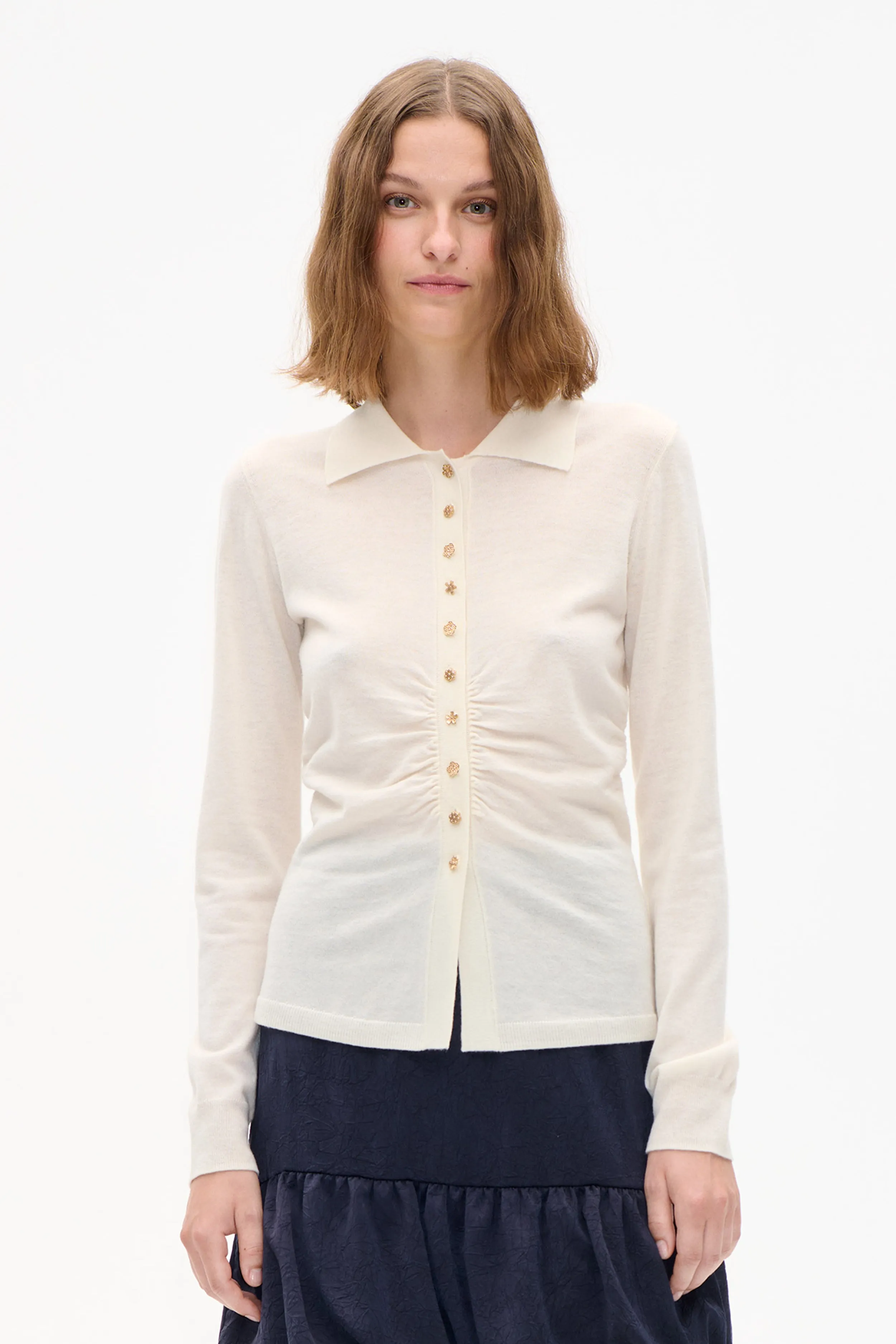 CAMILINE CARDIGAN | Cream sold by Baum und Pferdgarten product image thumbnail 3