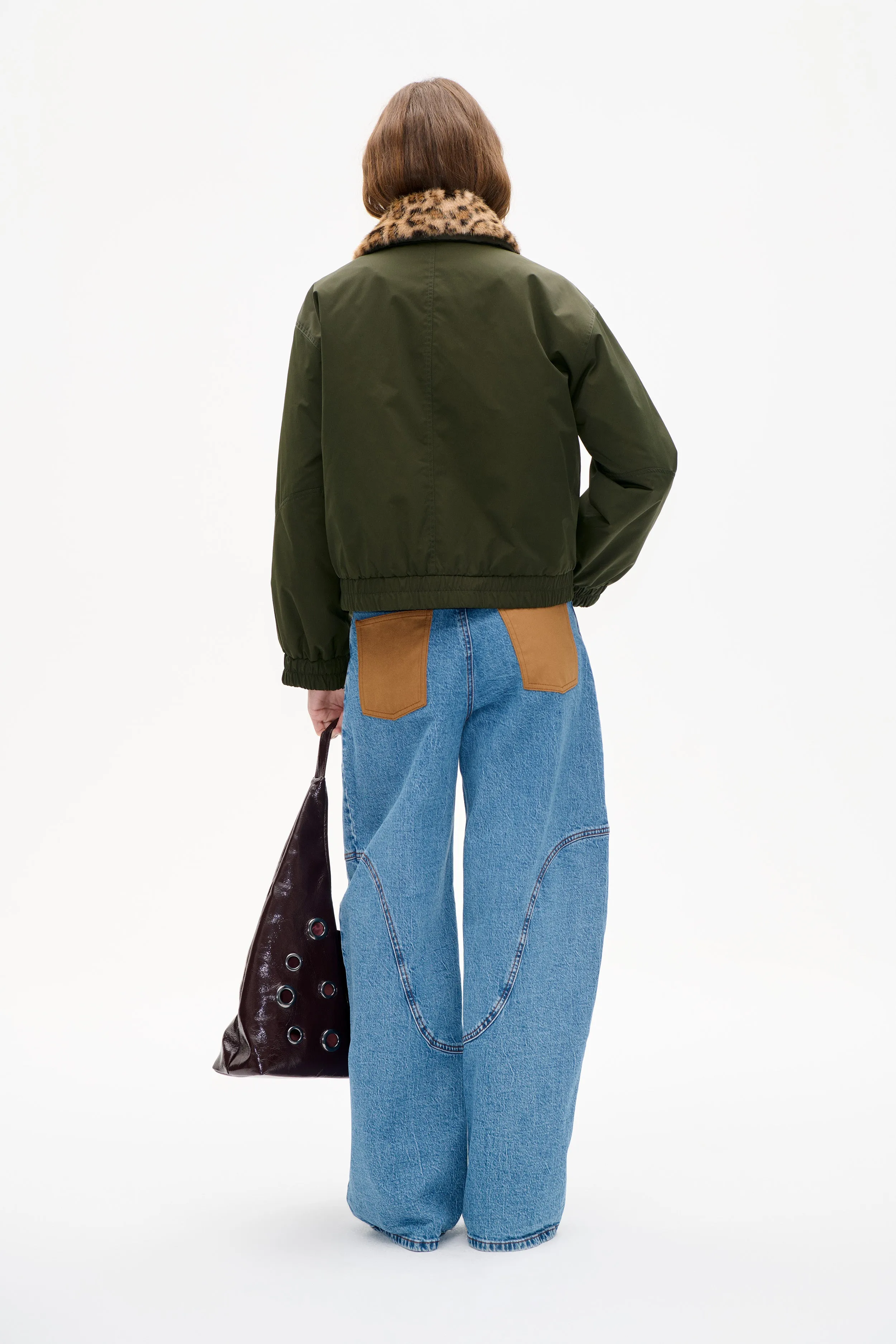 BRONTE JACKET | Rosin Green Leopard sold by Baum und Pferdgarten product image thumbnail 2