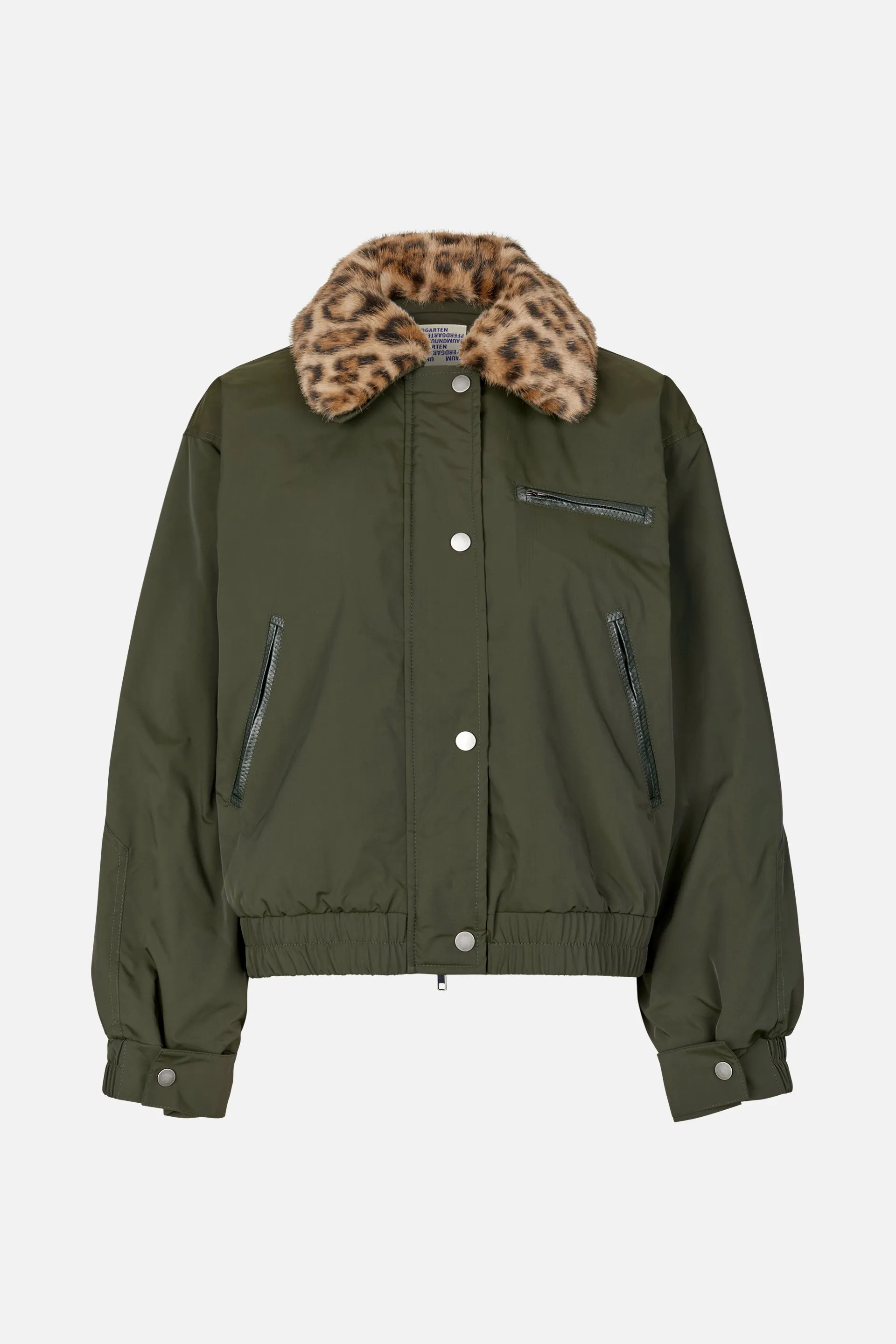 BRONTE JACKET | Rosin Green Leopard sold by Baum und Pferdgarten product image thumbnail 5