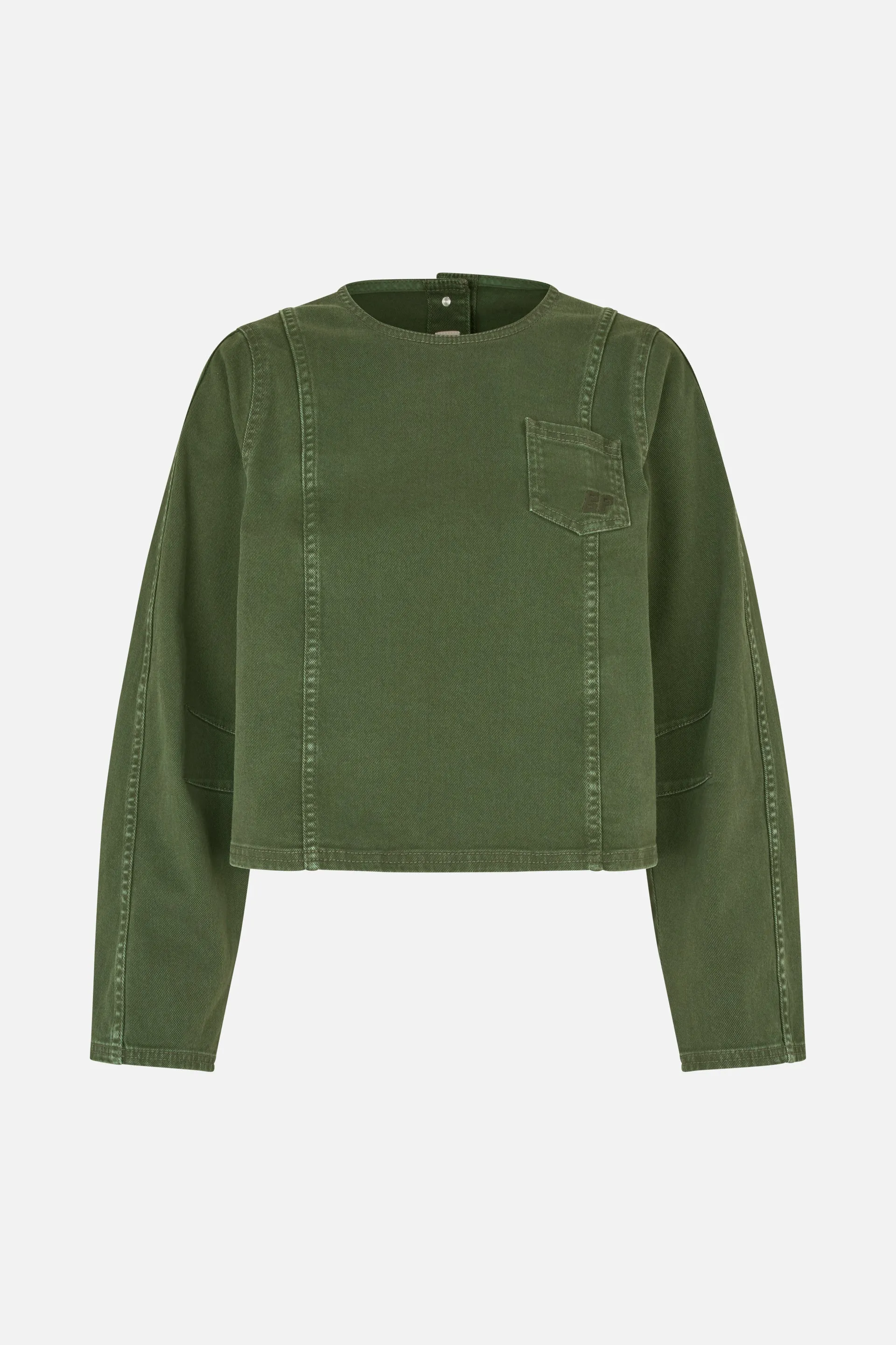 MADEL BLOUSE | Rosin Green sold by Baum und Pferdgarten product image thumbnail 4