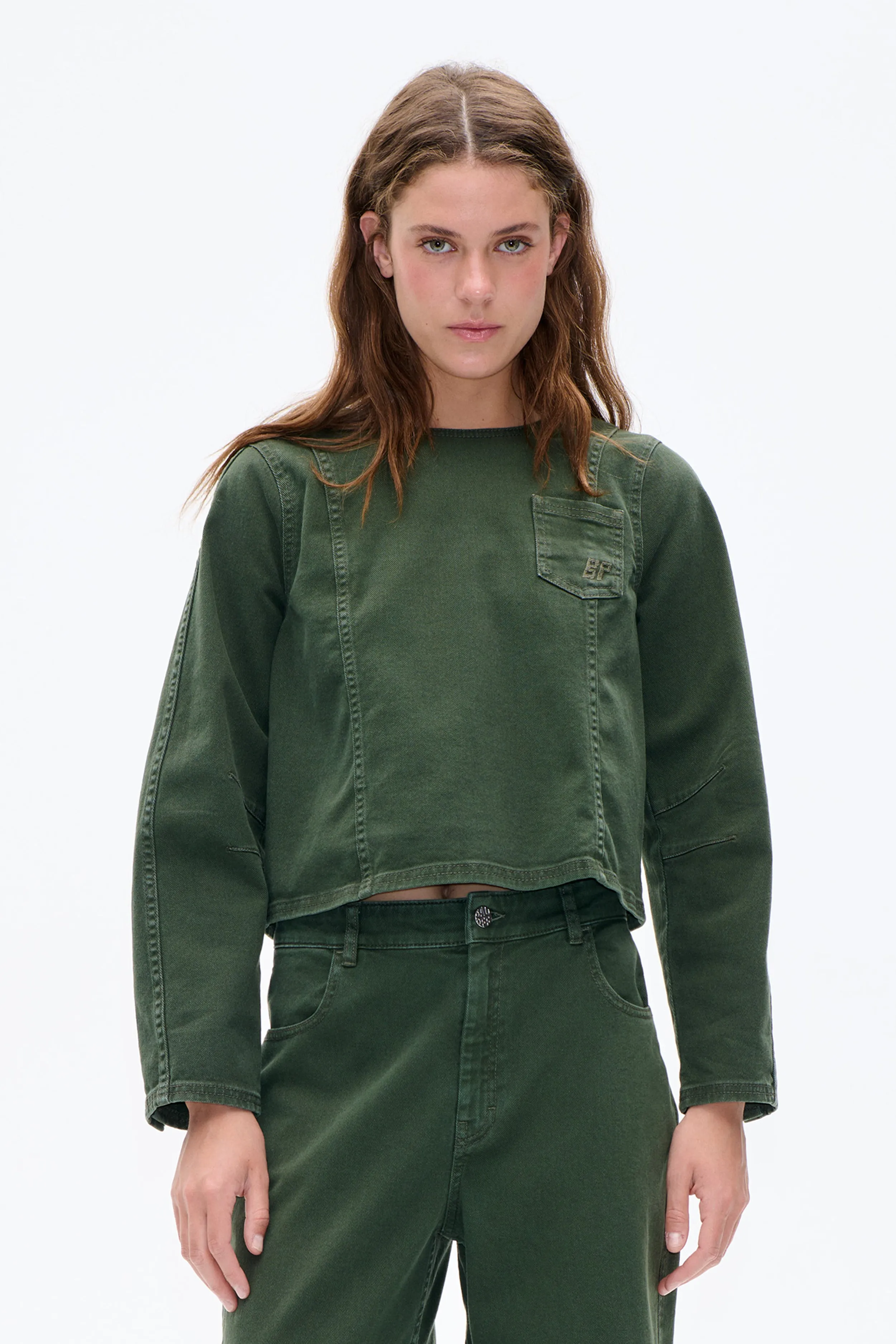 MADEL BLOUSE | Rosin Green sold by Baum und Pferdgarten product image thumbnail 3