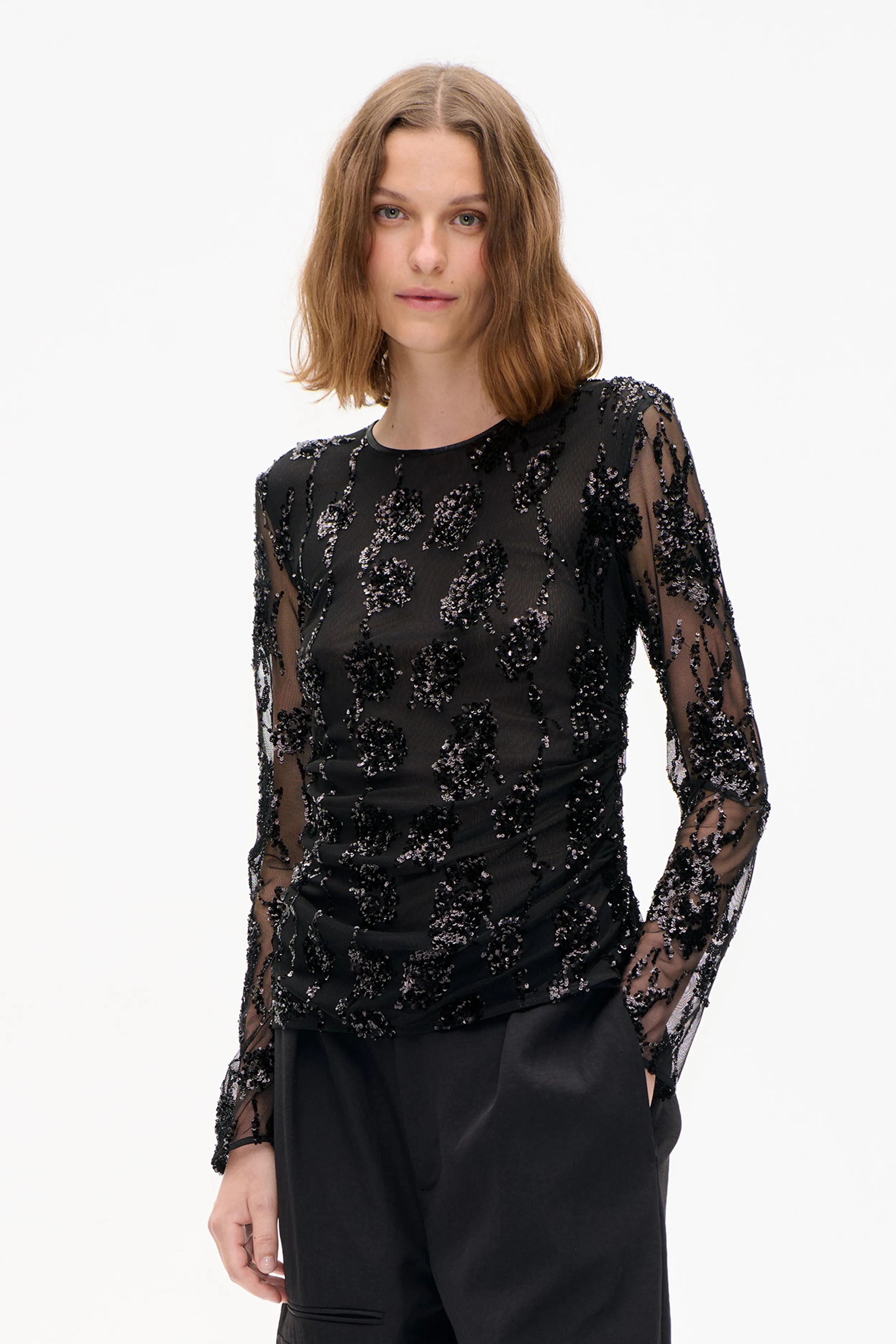 JENINE TOP | Black sold by Baum und Pferdgarten product image thumbnail 3