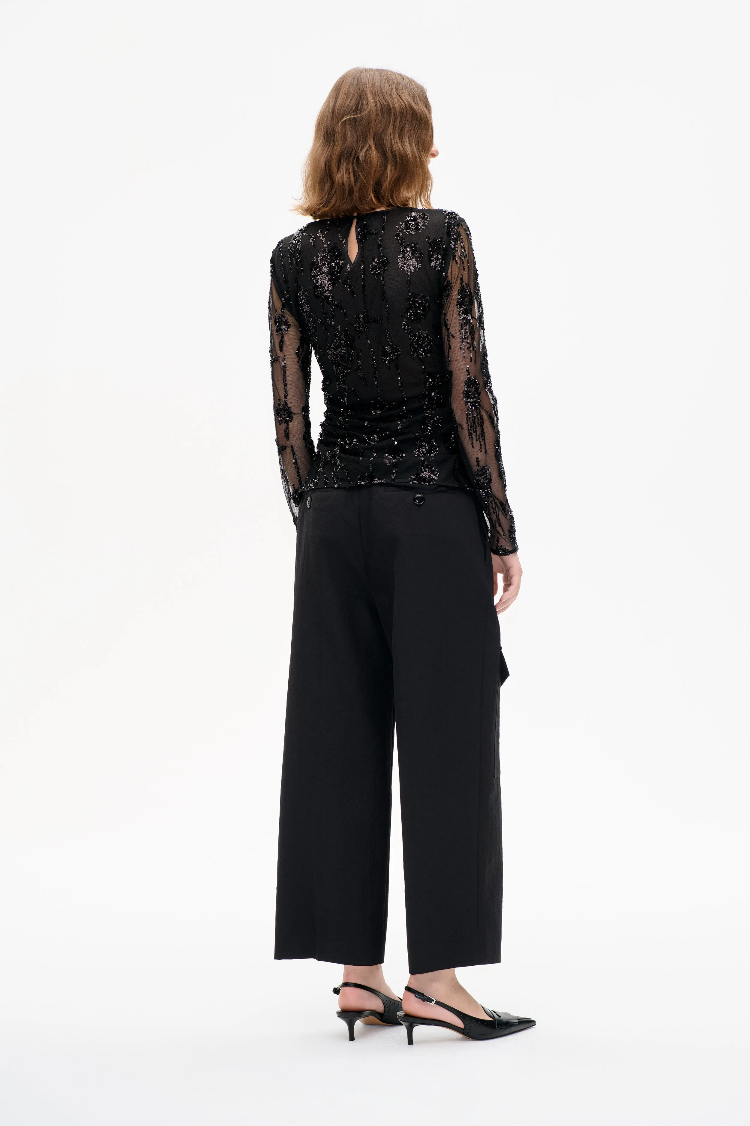 JENINE TOP | Black sold by Baum und Pferdgarten product image thumbnail 2