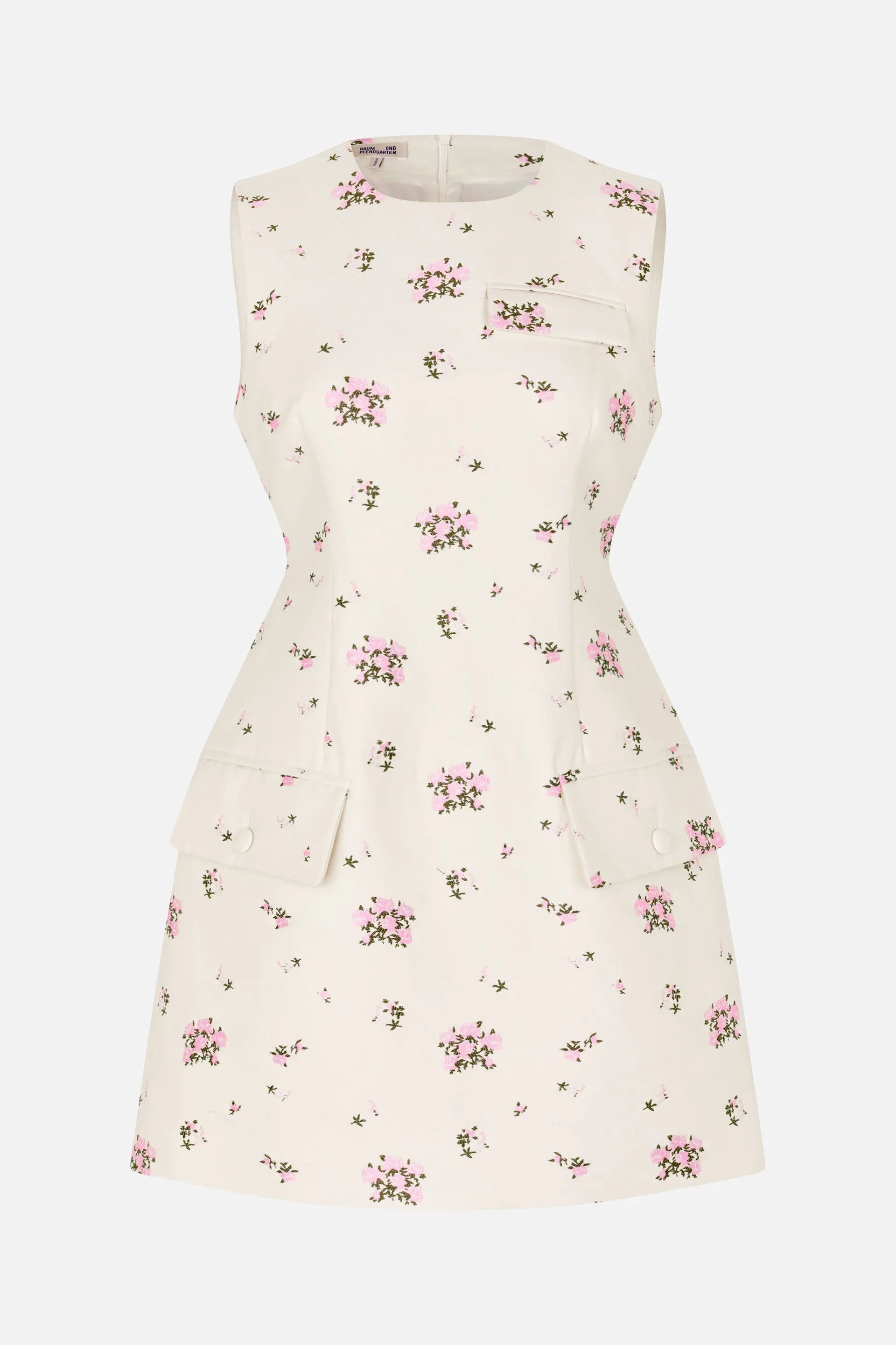 AMAYAH DRESS | Fuchsia Pink Flower sold by Baum und Pferdgarten product image thumbnail 4