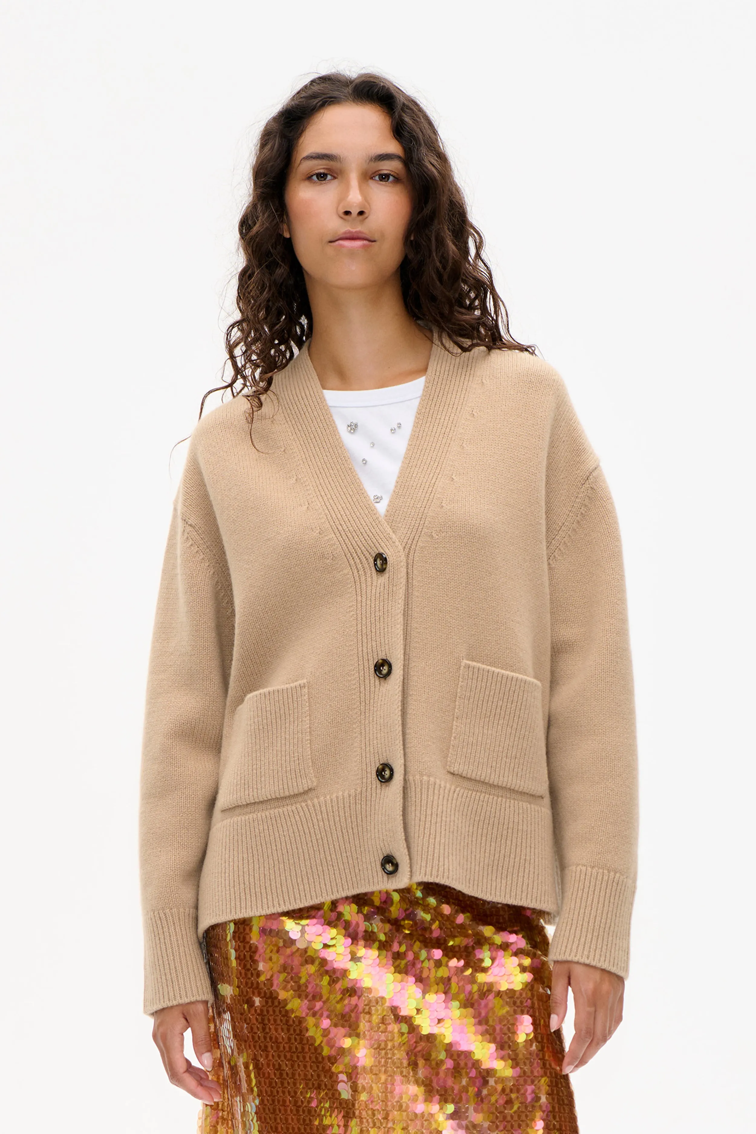 CATALINE CARDIGAN | Burro Camel sold by Baum und Pferdgarten product image thumbnail 3