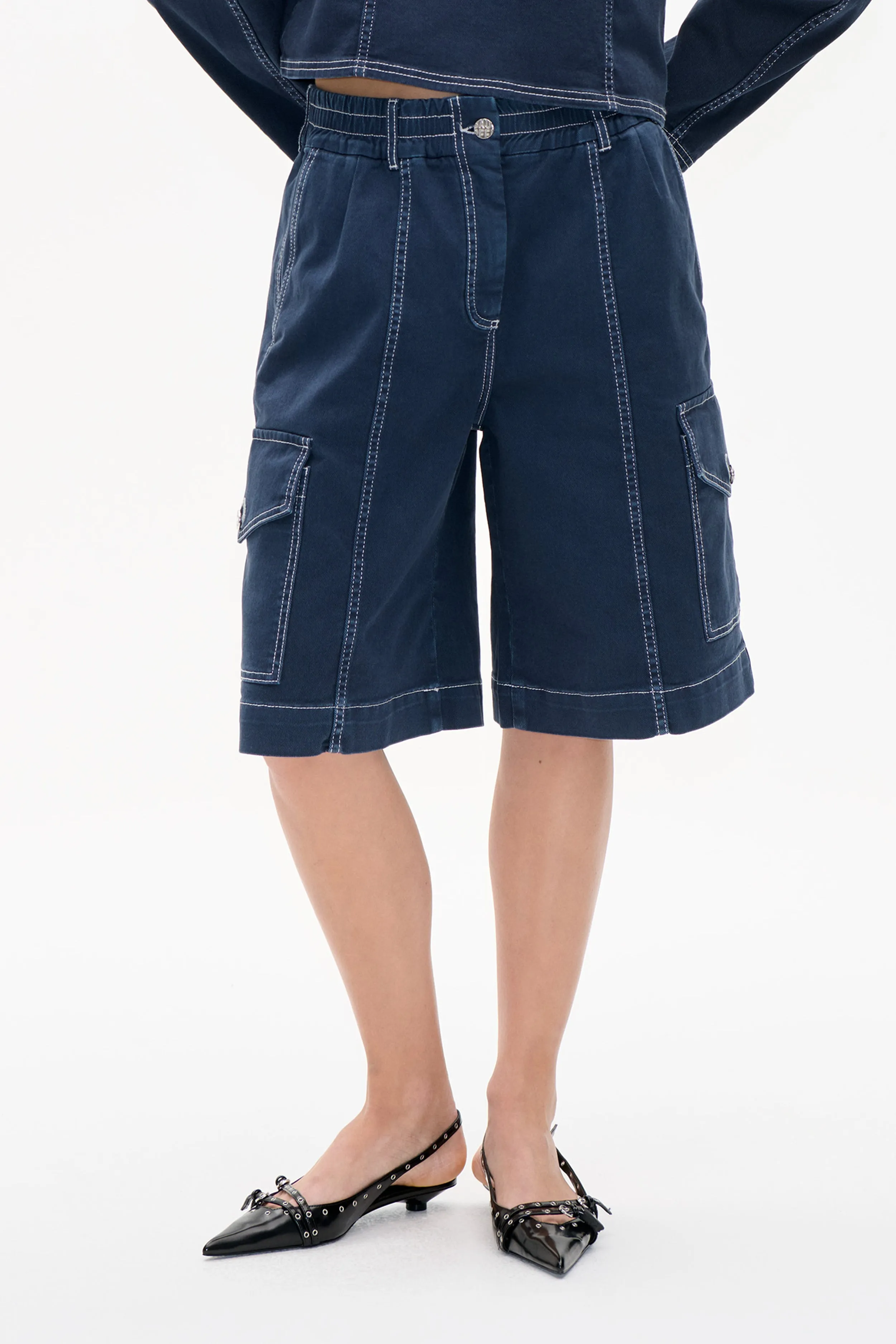 NEETO SHORTS | Total Eclipse Blue sold by Baum und Pferdgarten product image thumbnail 3