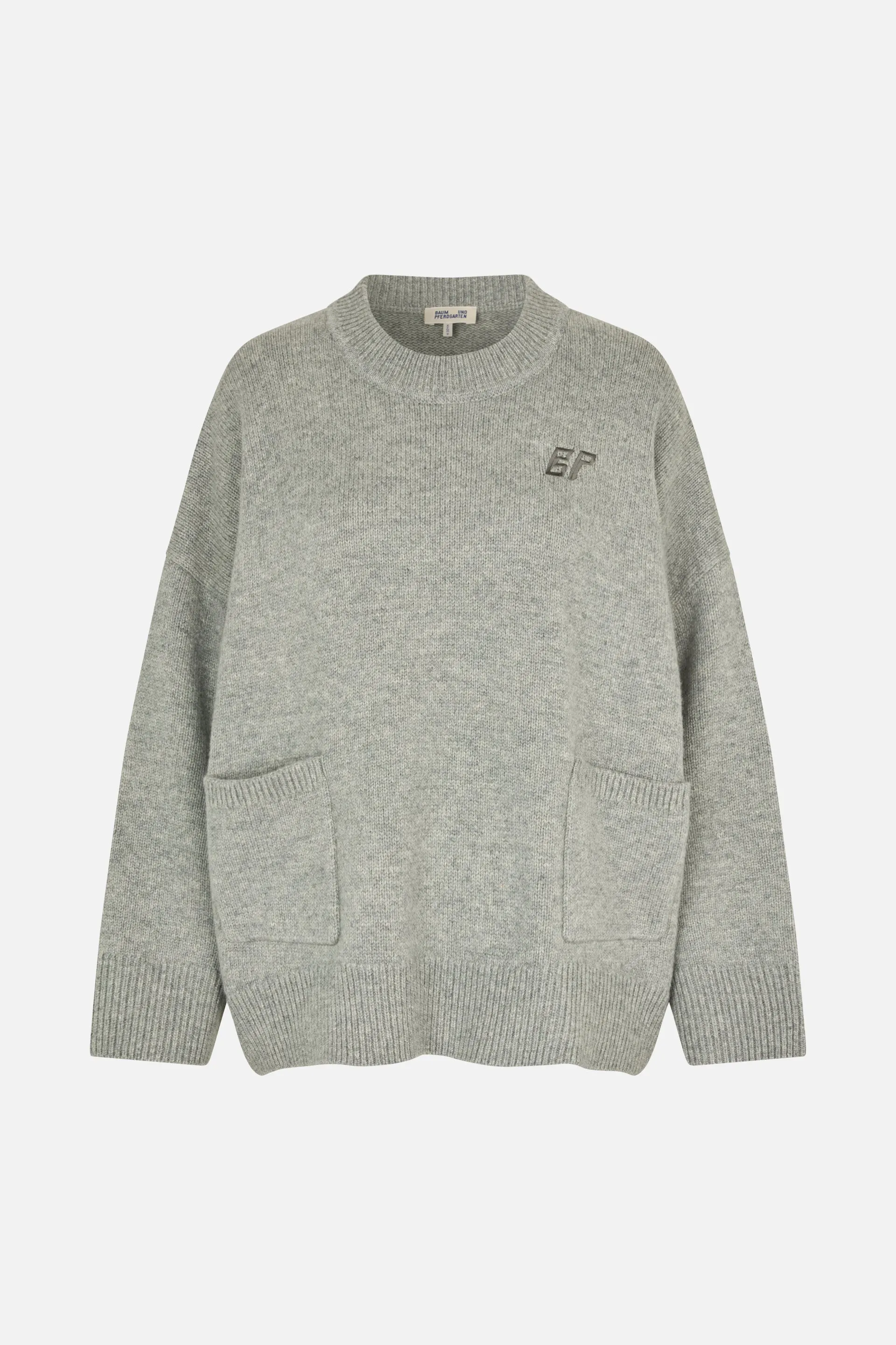 CRISTEL SWEATER | Grey Melange sold by Baum und Pferdgarten product image thumbnail 4