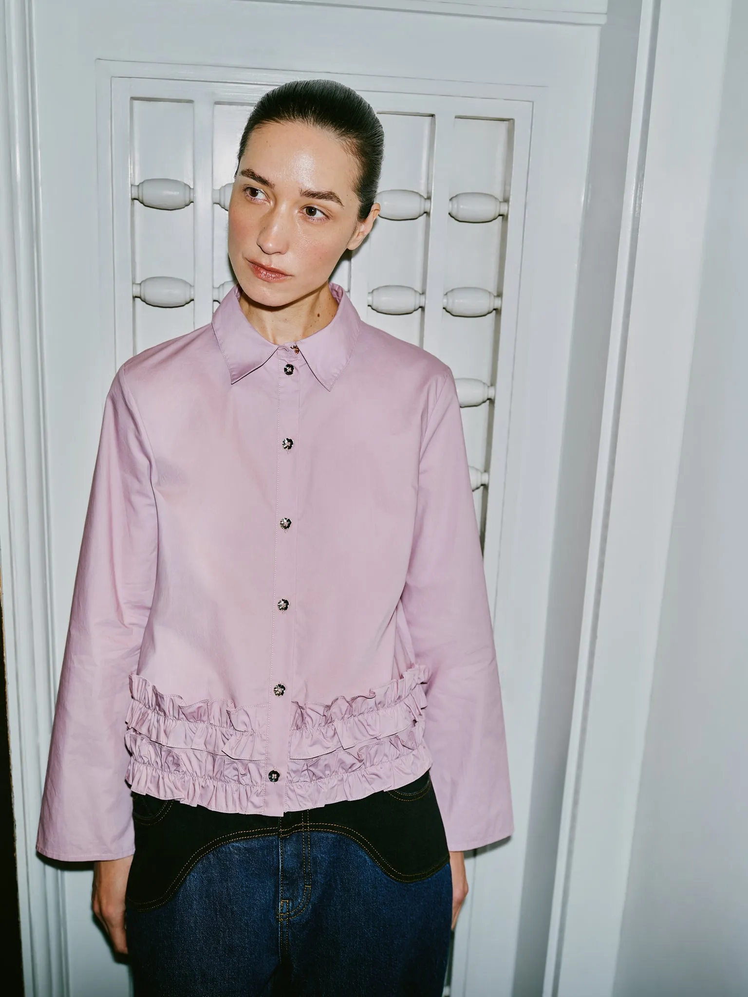 MAUDE SHIRT | Dawn Pink sold by Baum und Pferdgarten product image thumbnail 4