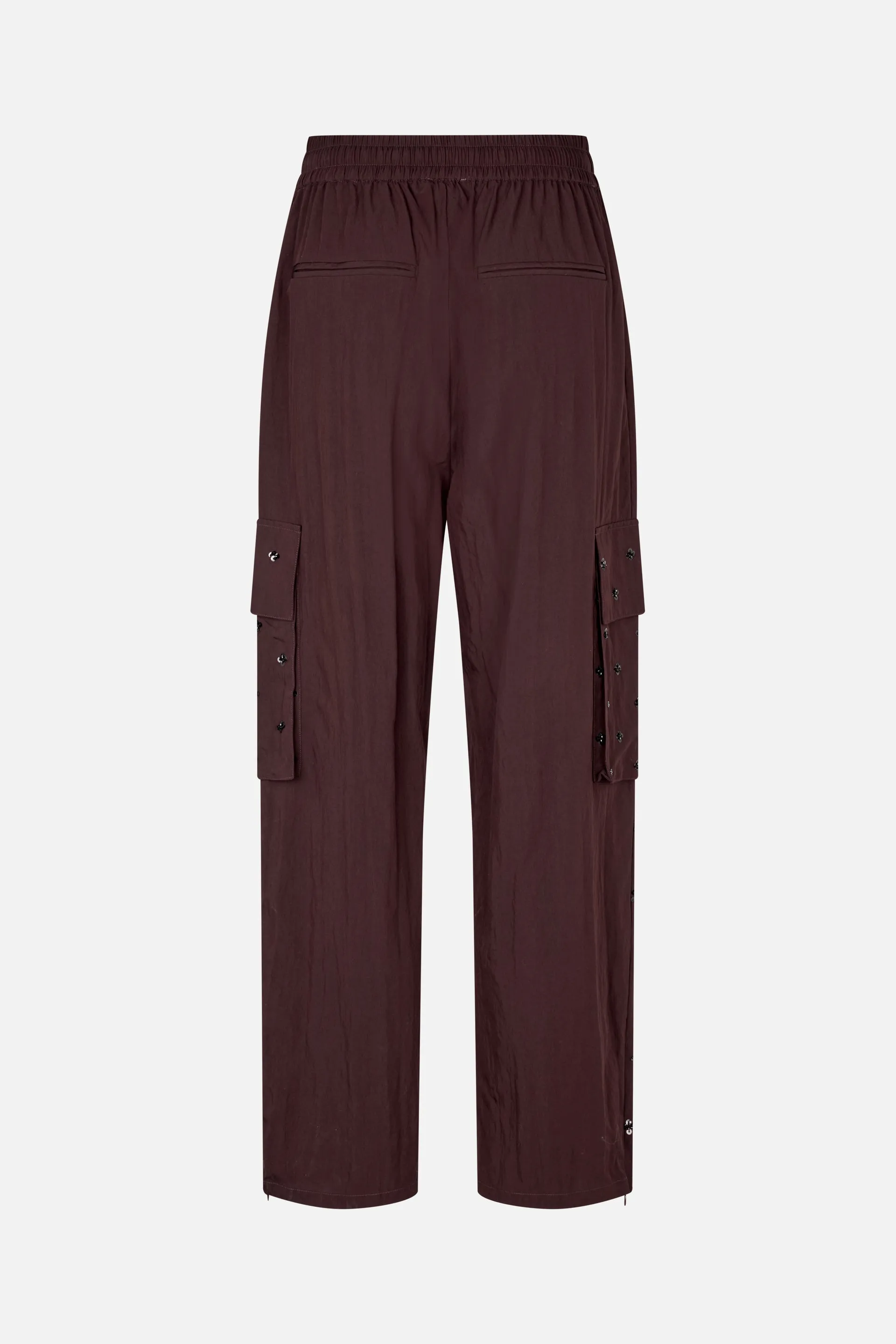 NEMU TROUSERS | Deep Burgundy Sequins Flower sold by Baum und Pferdgarten product image thumbnail 5