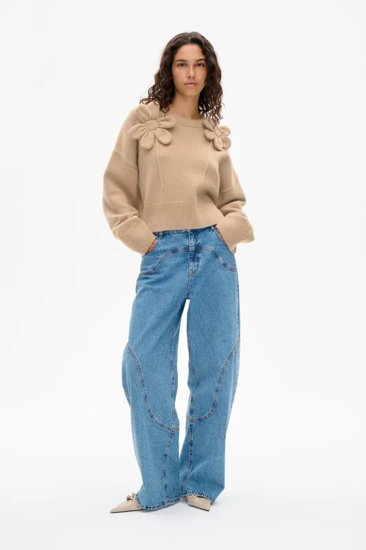 CENIA SWEATER | Burro Camel made by Baum und Pferdgarten