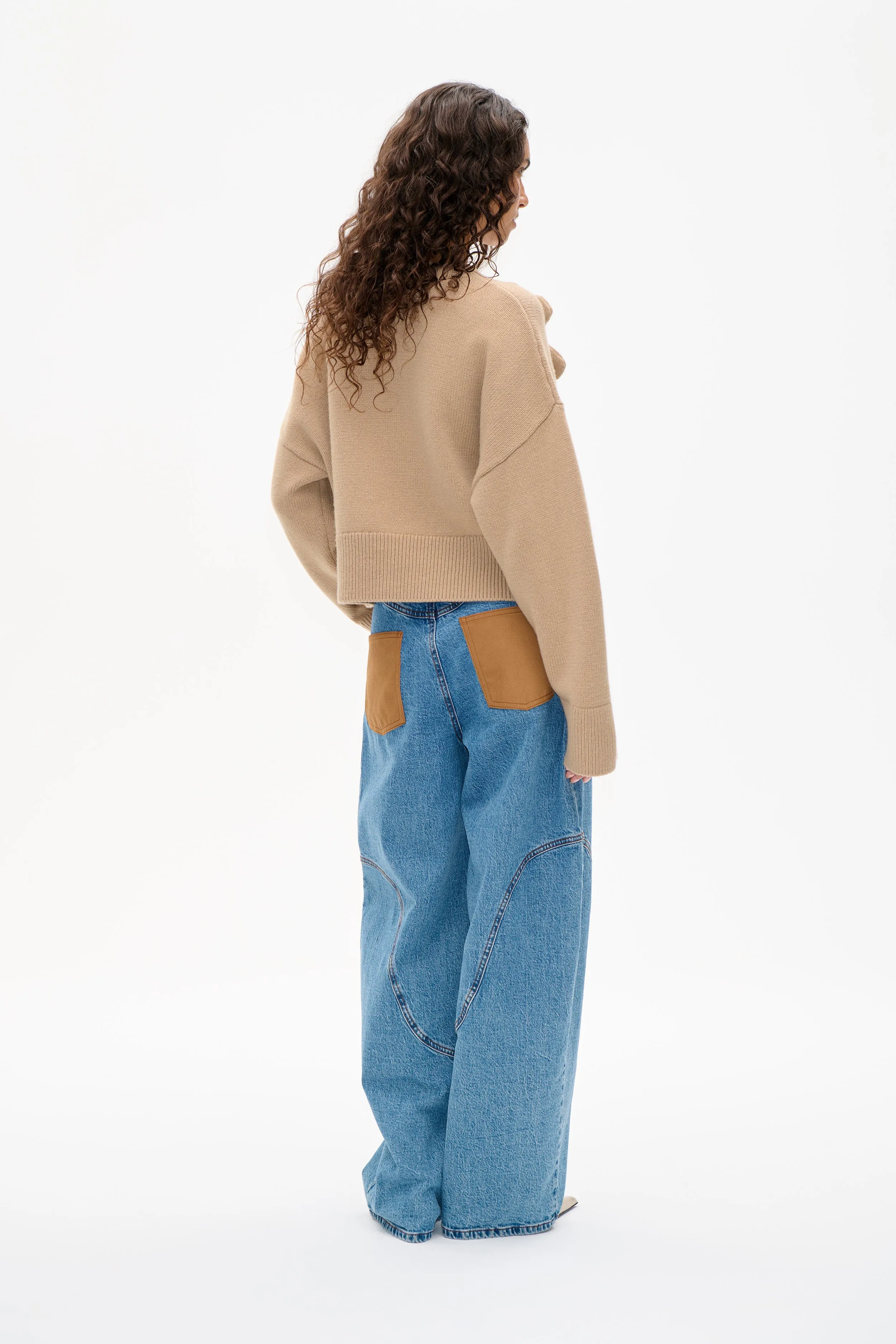 CENIA SWEATER | Burro Camel sold by Baum und Pferdgarten product image thumbnail 2