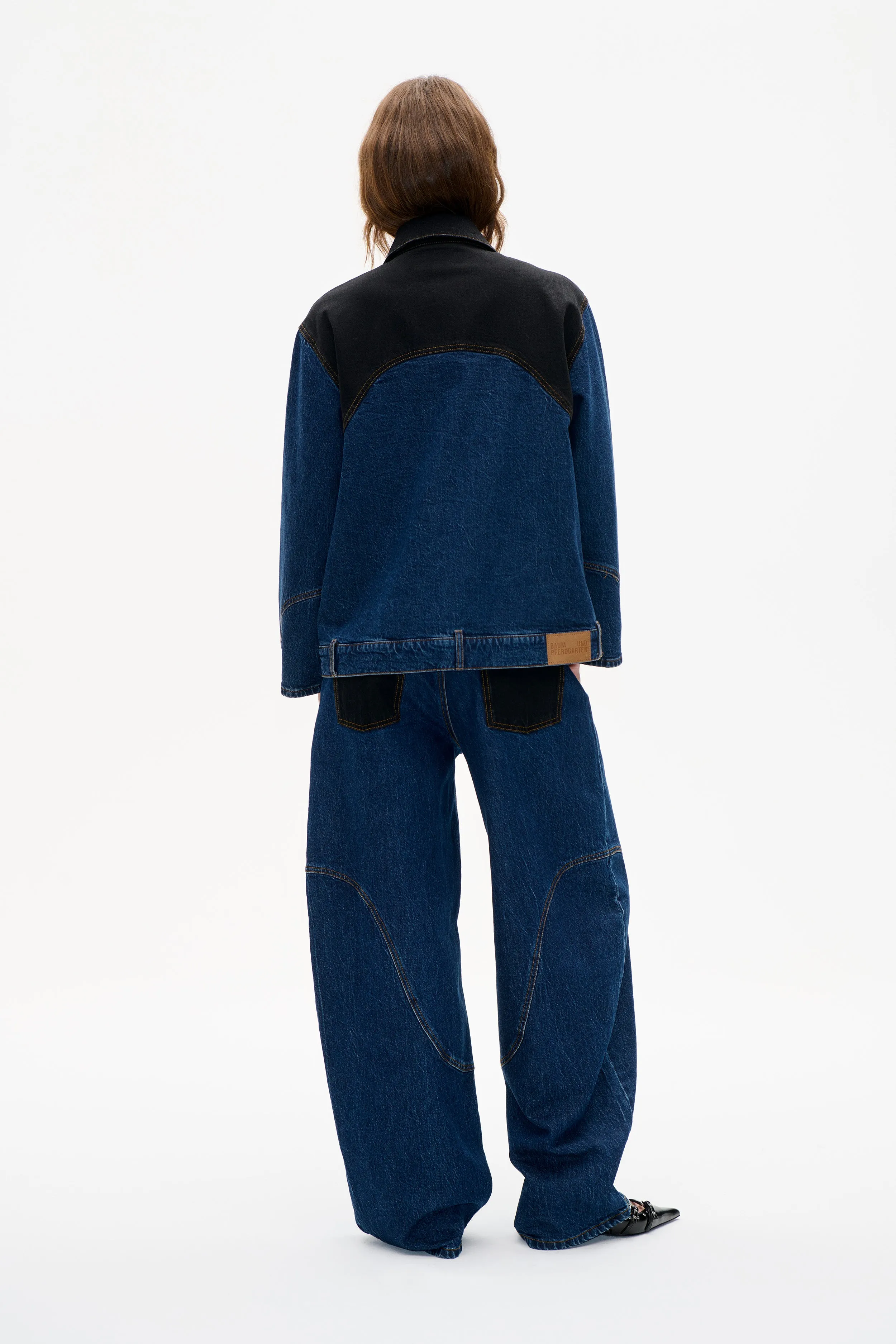 BAYSON JACKET | Blue Black Mix sold by Baum und Pferdgarten product image thumbnail 2