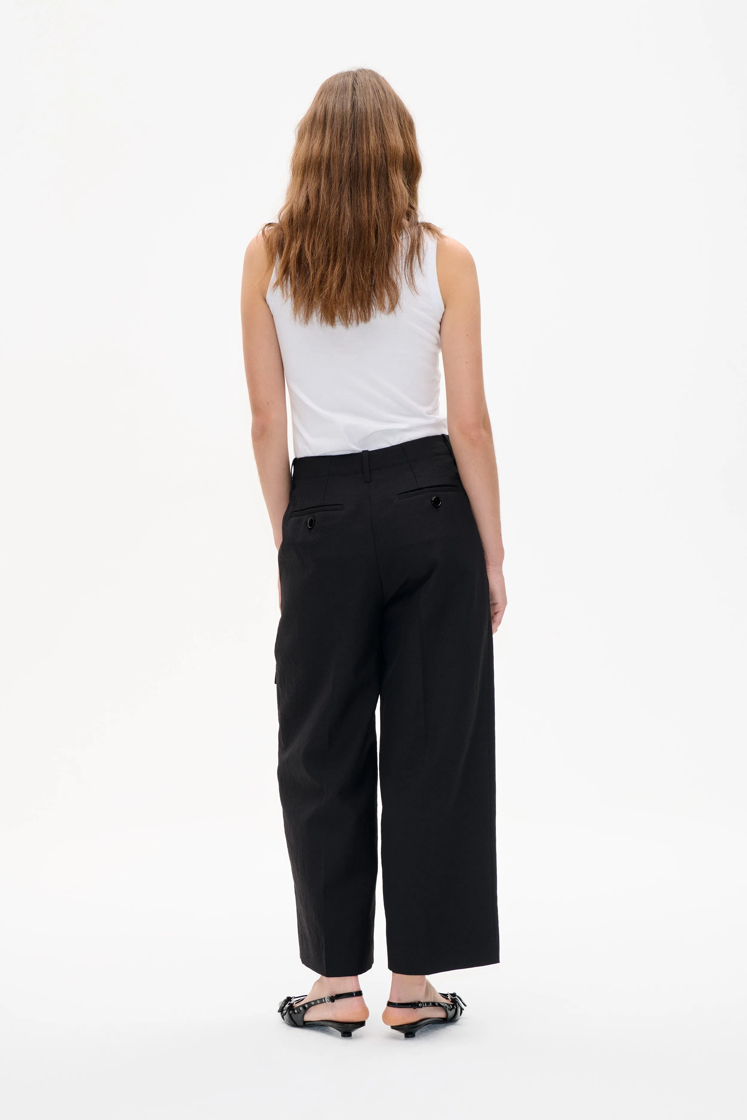 NERIA TROUSERS | Black sold by Baum und Pferdgarten product image thumbnail 2