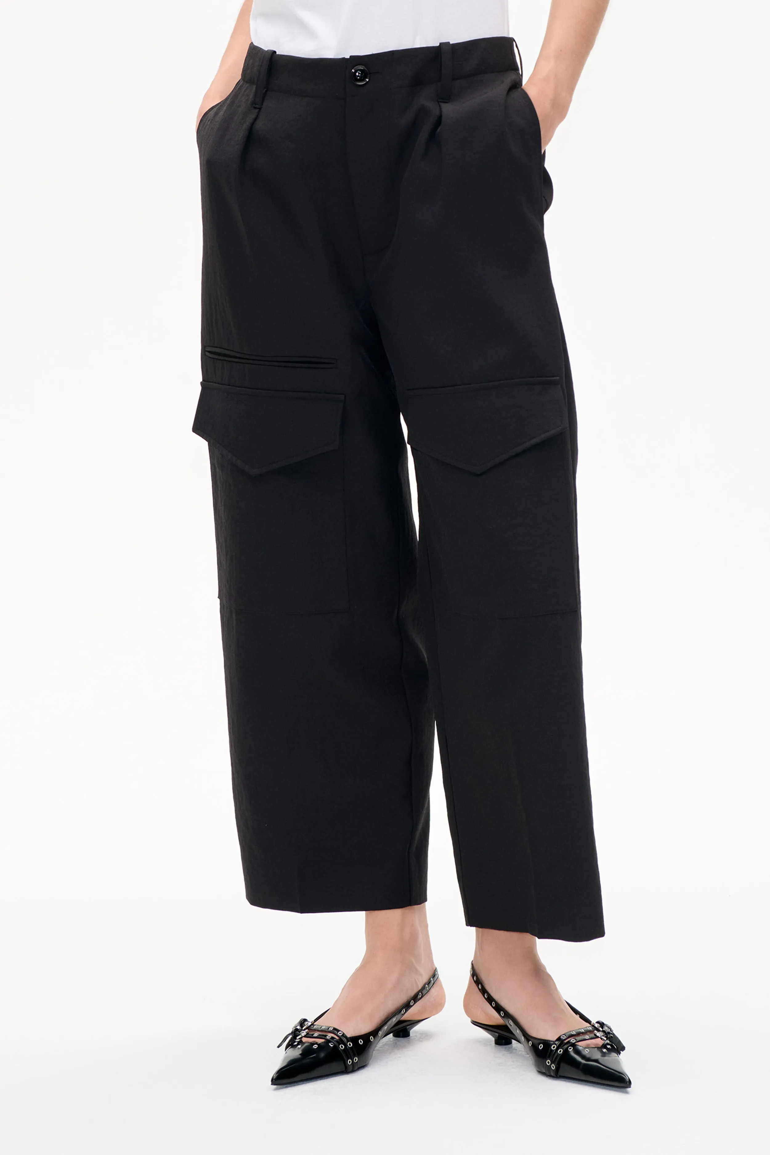 NERIA TROUSERS | Black sold by Baum und Pferdgarten product image thumbnail 3