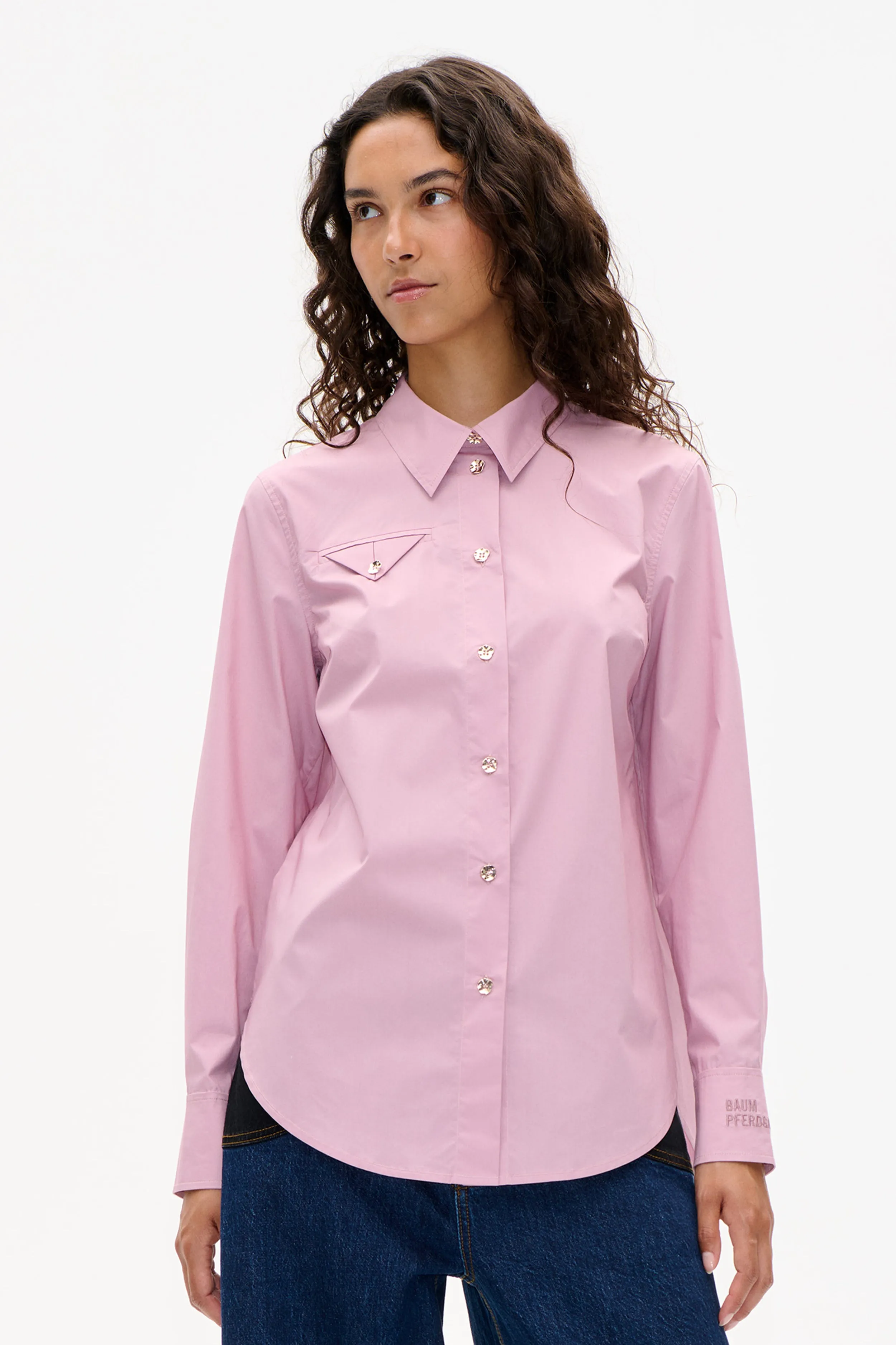 MARLA SHIRT | Dawn Pink sold by Baum und Pferdgarten product image thumbnail 3