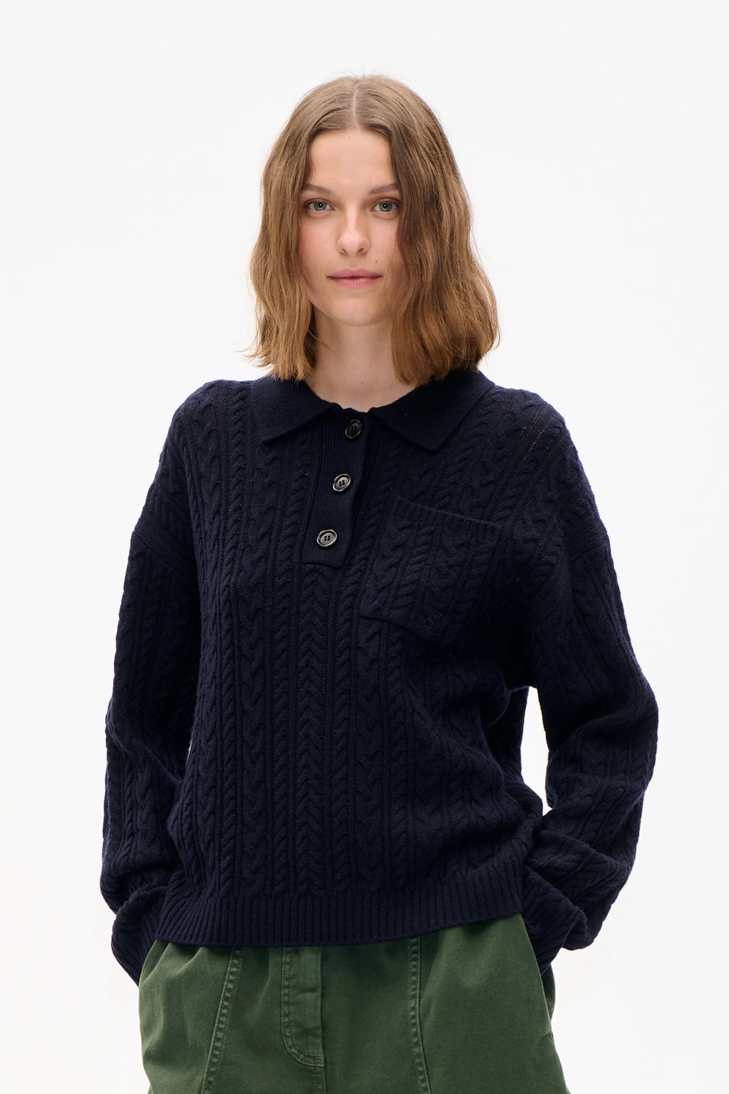 CAILEY SWEATER | Navy sold by Baum und Pferdgarten product image thumbnail 3