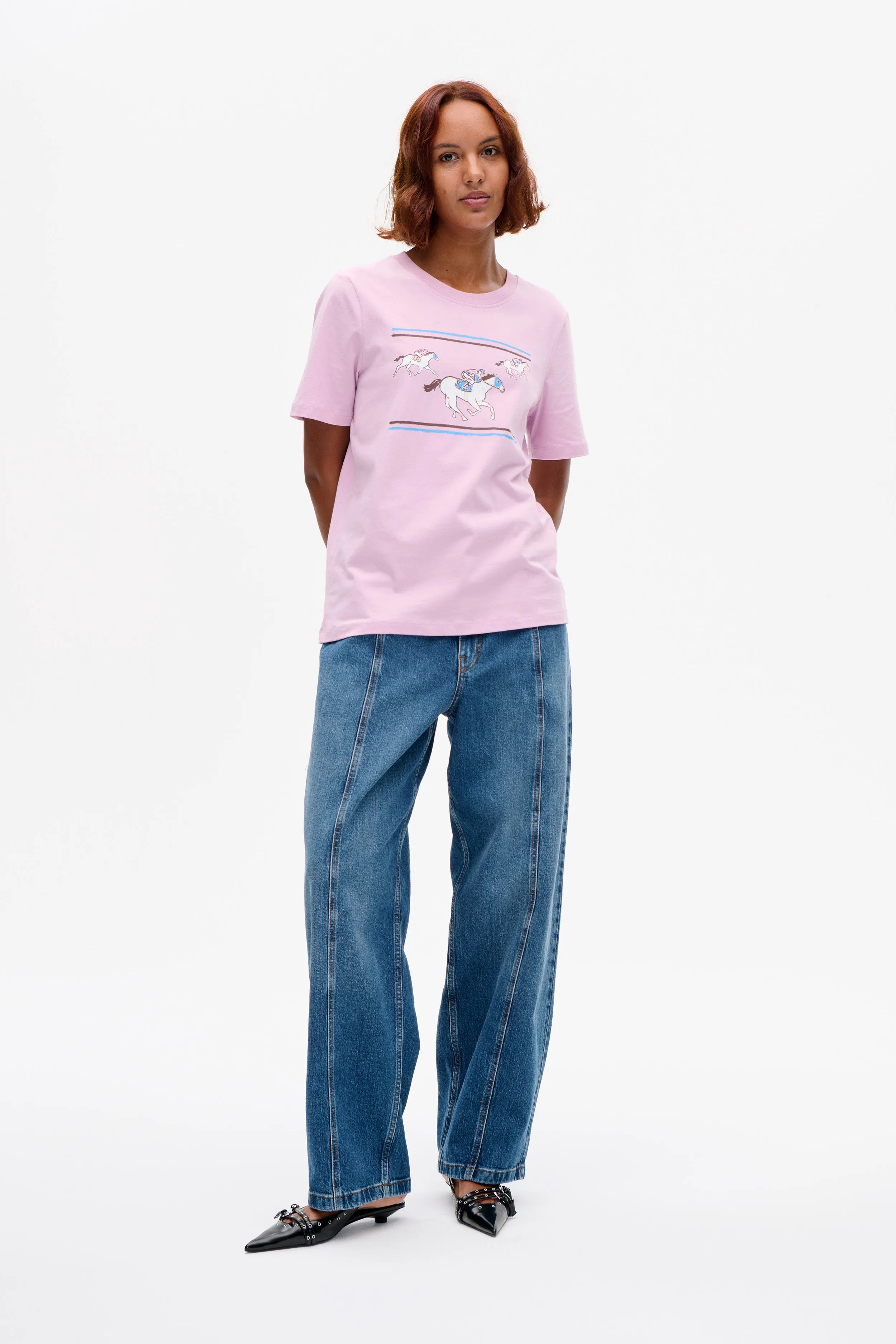 JAWO T-SHIRT | Lilac Pink sold by Baum und Pferdgarten product image thumbnail 2