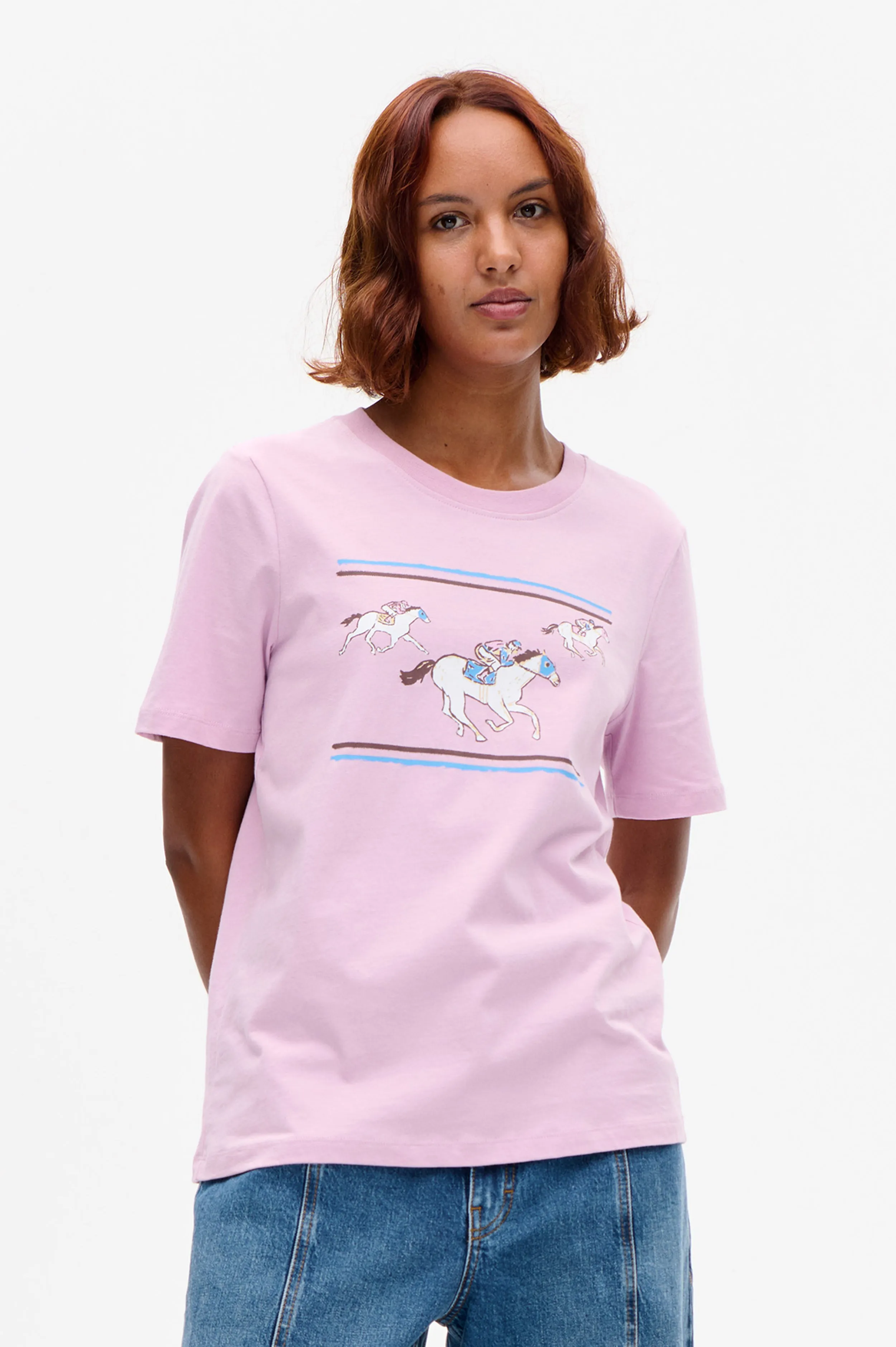 JAWO T-SHIRT | Lilac Pink sold by Baum und Pferdgarten