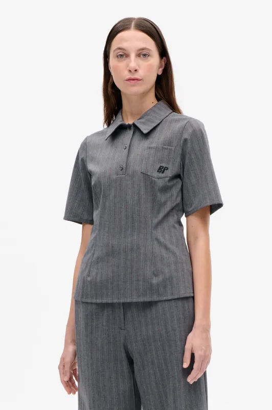 MERIDA SHIRT | Grey Stripes made by Baum und Pferdgarten