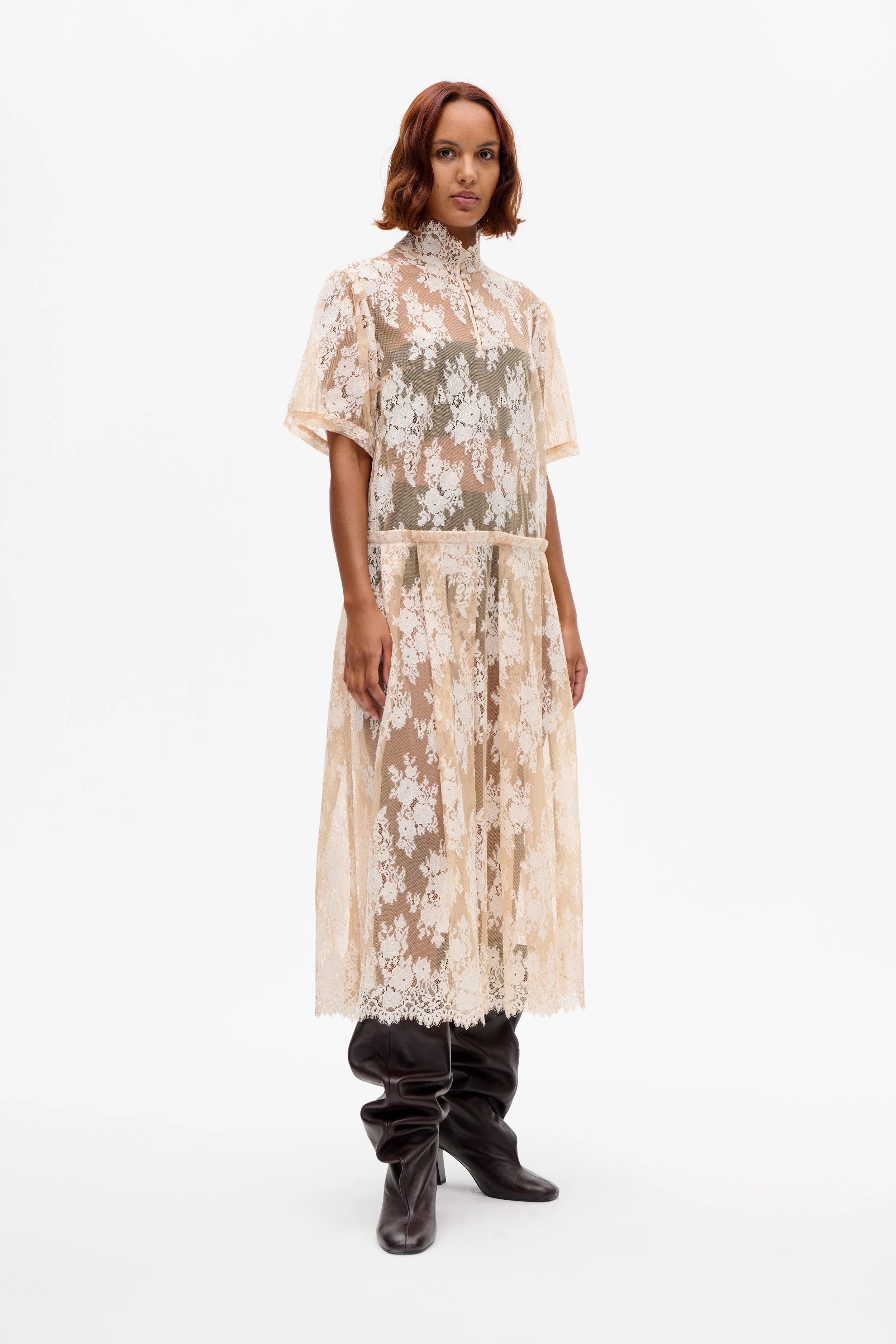 ALEXIA DRESS | Frappe Beige sold by Baum und Pferdgarten