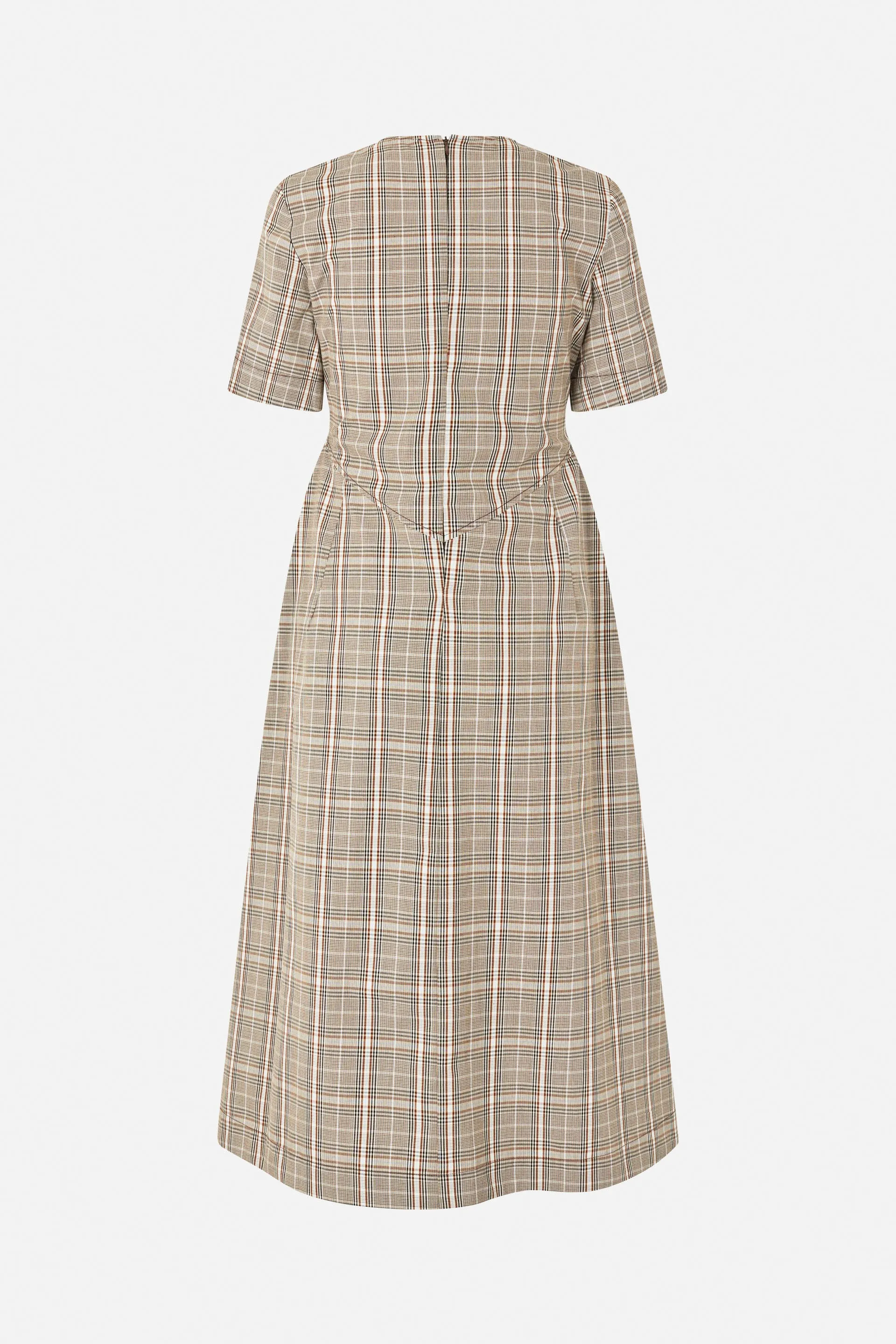 AVIA DRESS | Brown Mini Check sold by Baum und Pferdgarten product image thumbnail 4
