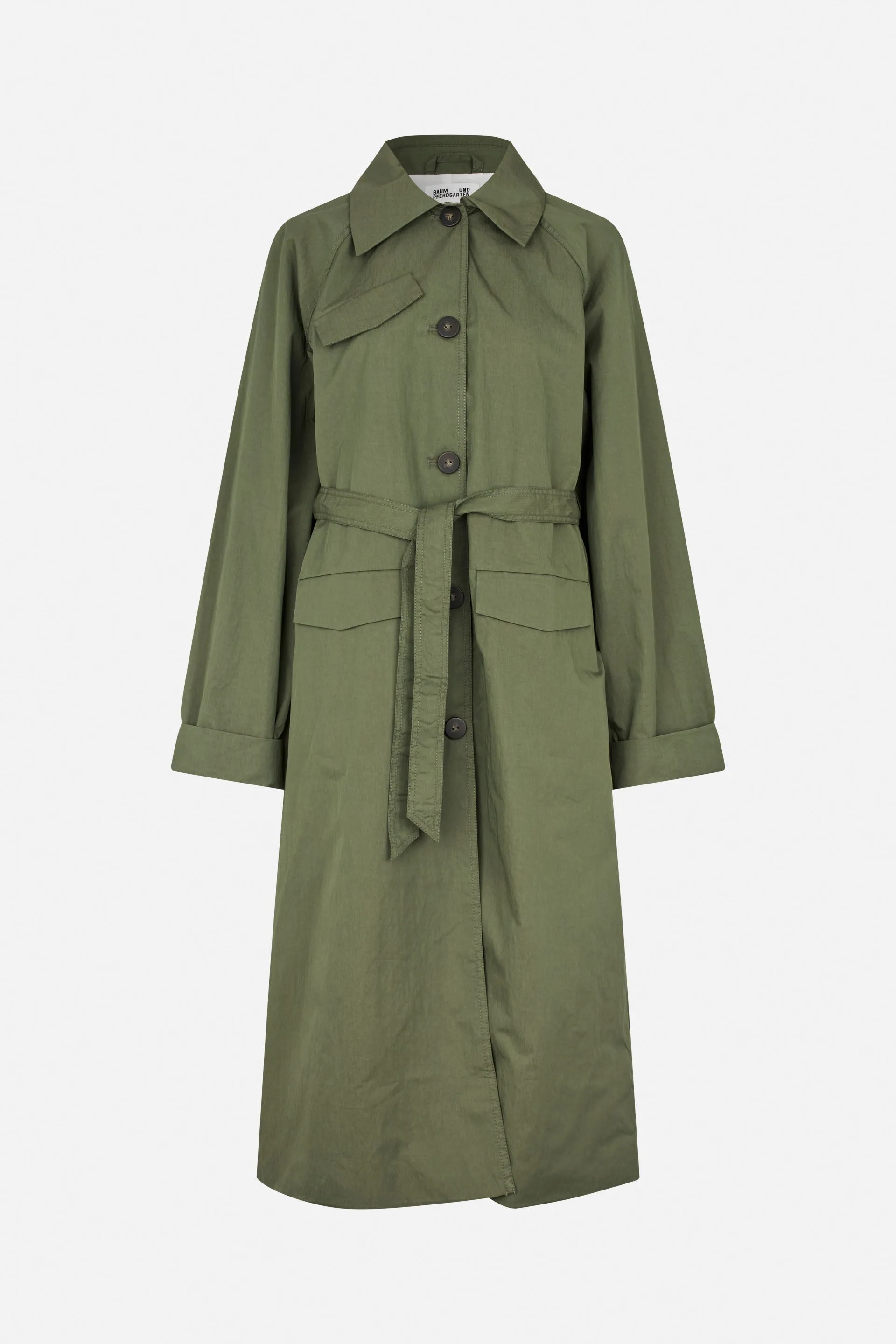 DORTEA COAT | Four Leaf Clover Green sold by Baum und Pferdgarten product image thumbnail 4