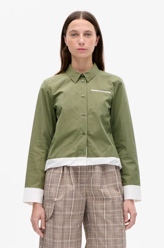 MET SHIRT | Four Leaf Clover Green made by Baum und Pferdgarten