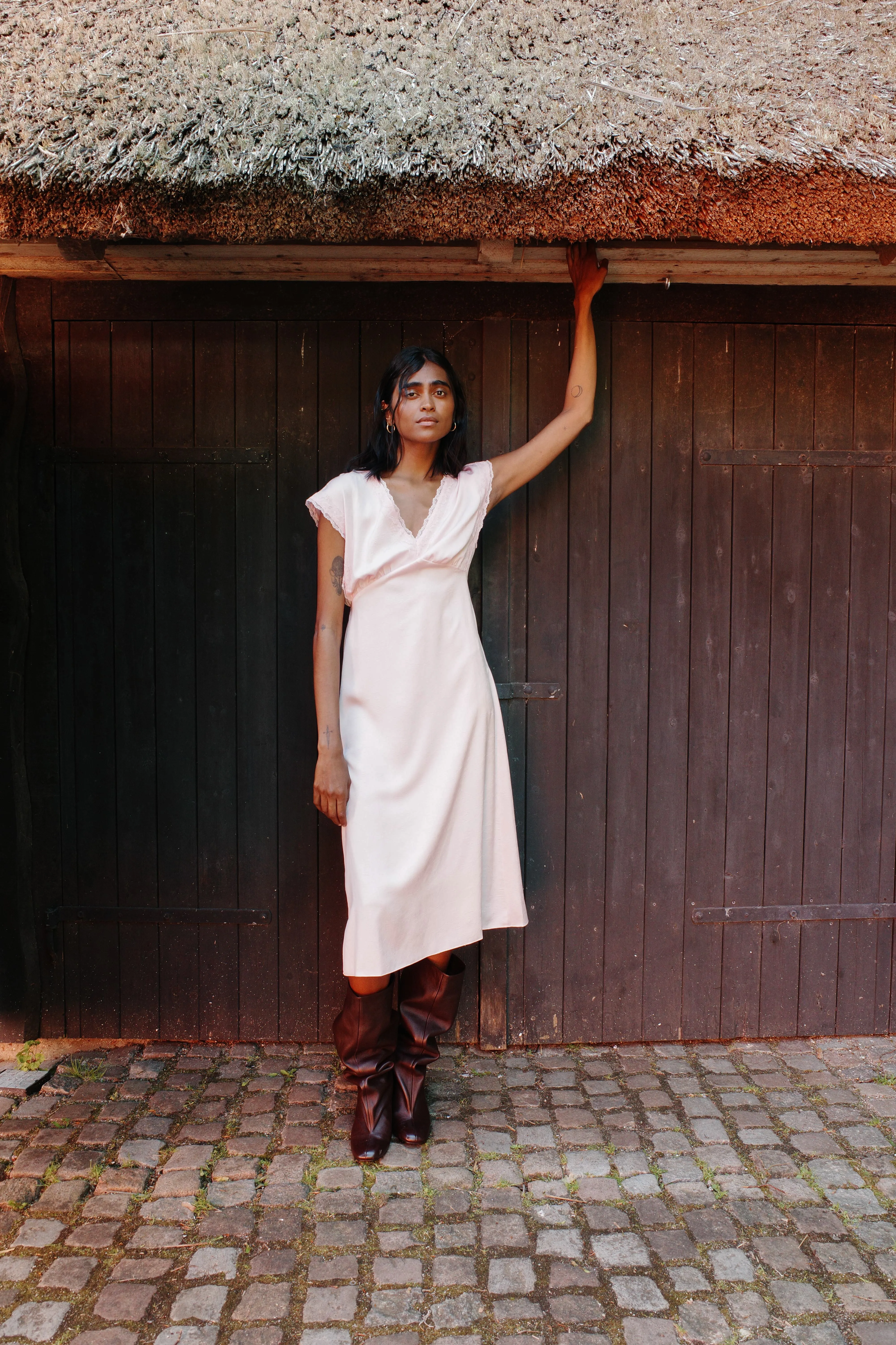 ANDRA DRESS | Parfait Pink sold by Baum und Pferdgarten product image thumbnail 3