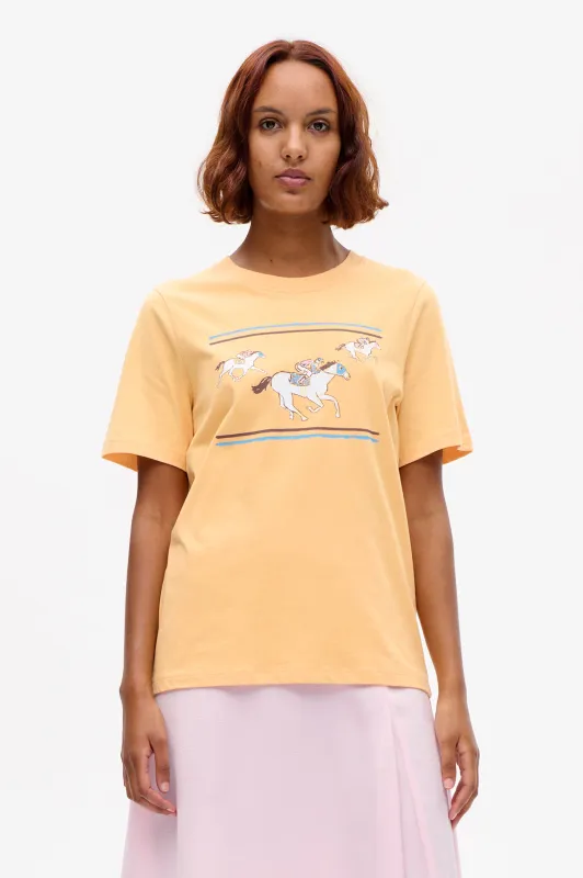 JAWO T-SHIRT | Buff Orange made by Baum und Pferdgarten