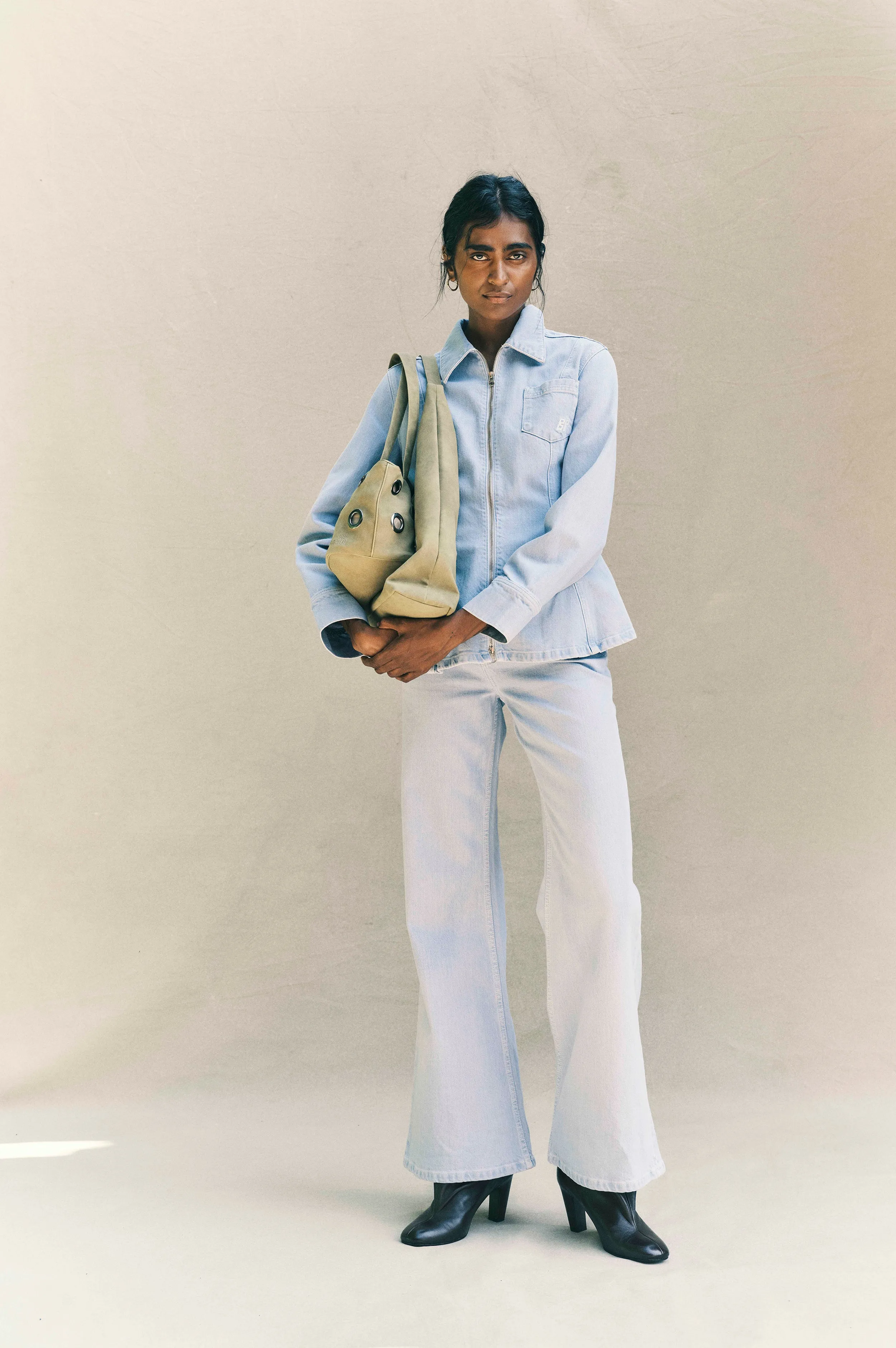 BILAN JACKET | Light Denim Rinse sold by Baum und Pferdgarten product image thumbnail 4