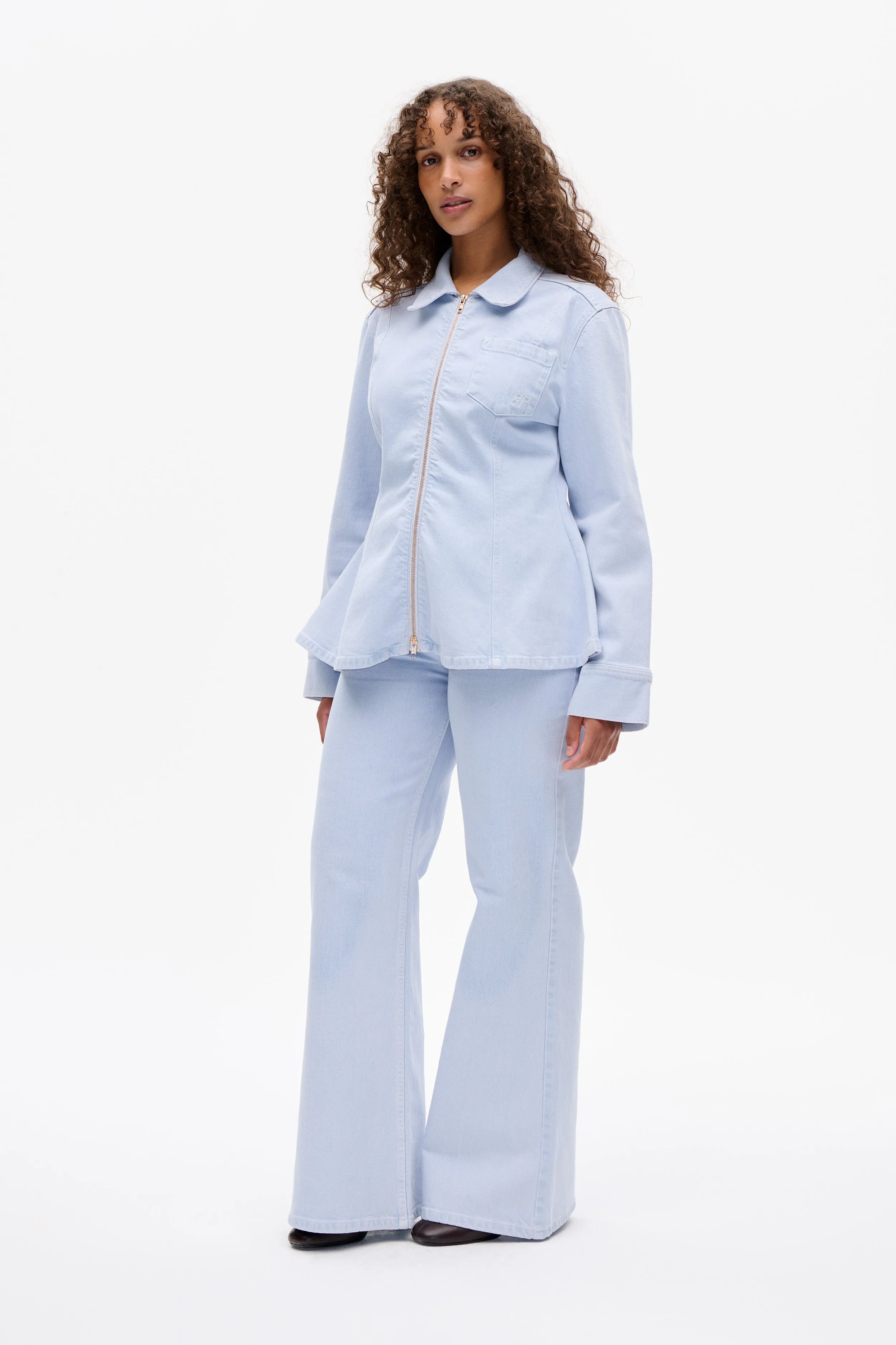 BILAN JACKET | Light Denim Rinse sold by Baum und Pferdgarten product image thumbnail 2