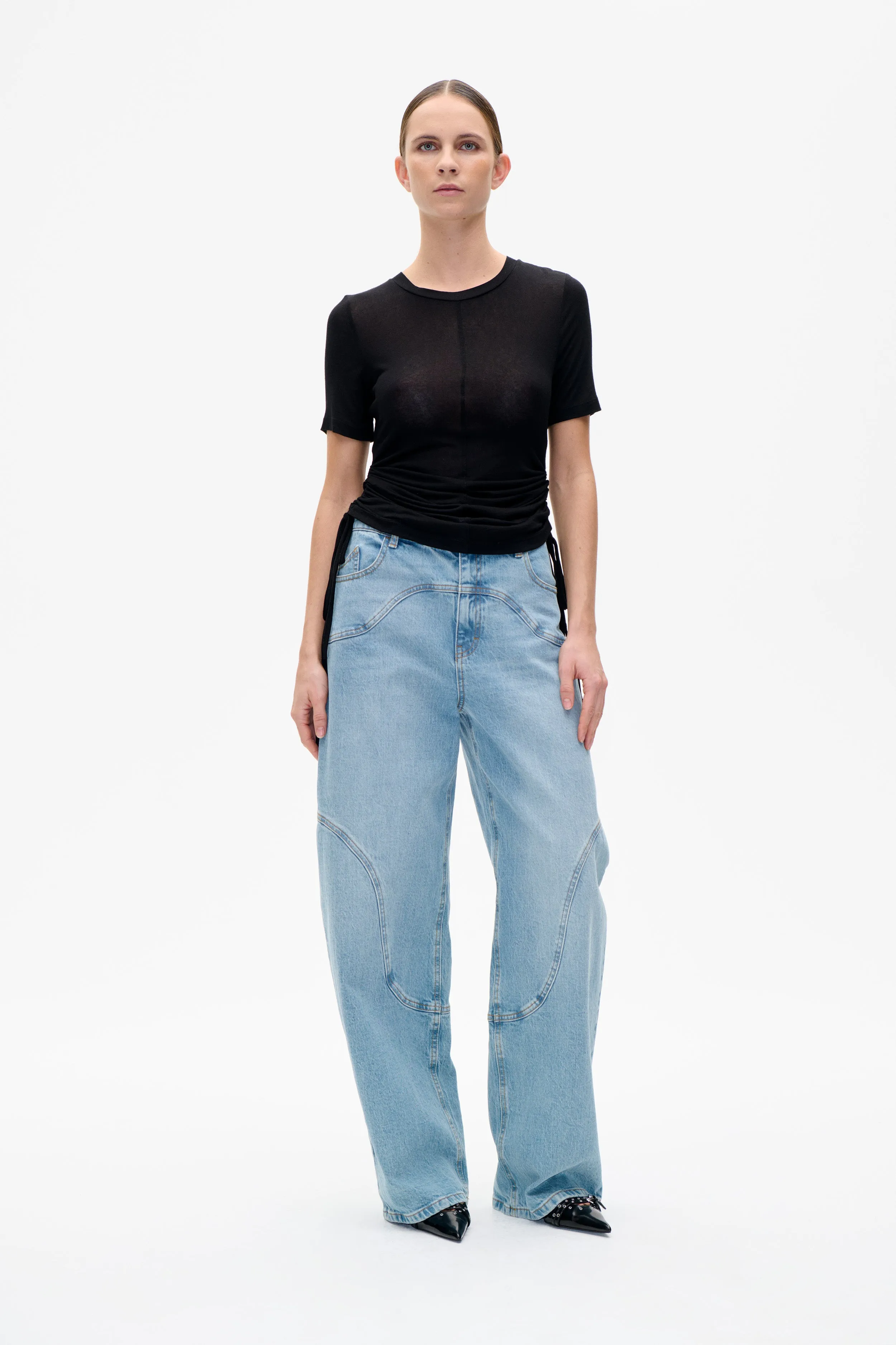 JELVA T-SHIRT | Black sold by Baum und Pferdgarten product image thumbnail 2