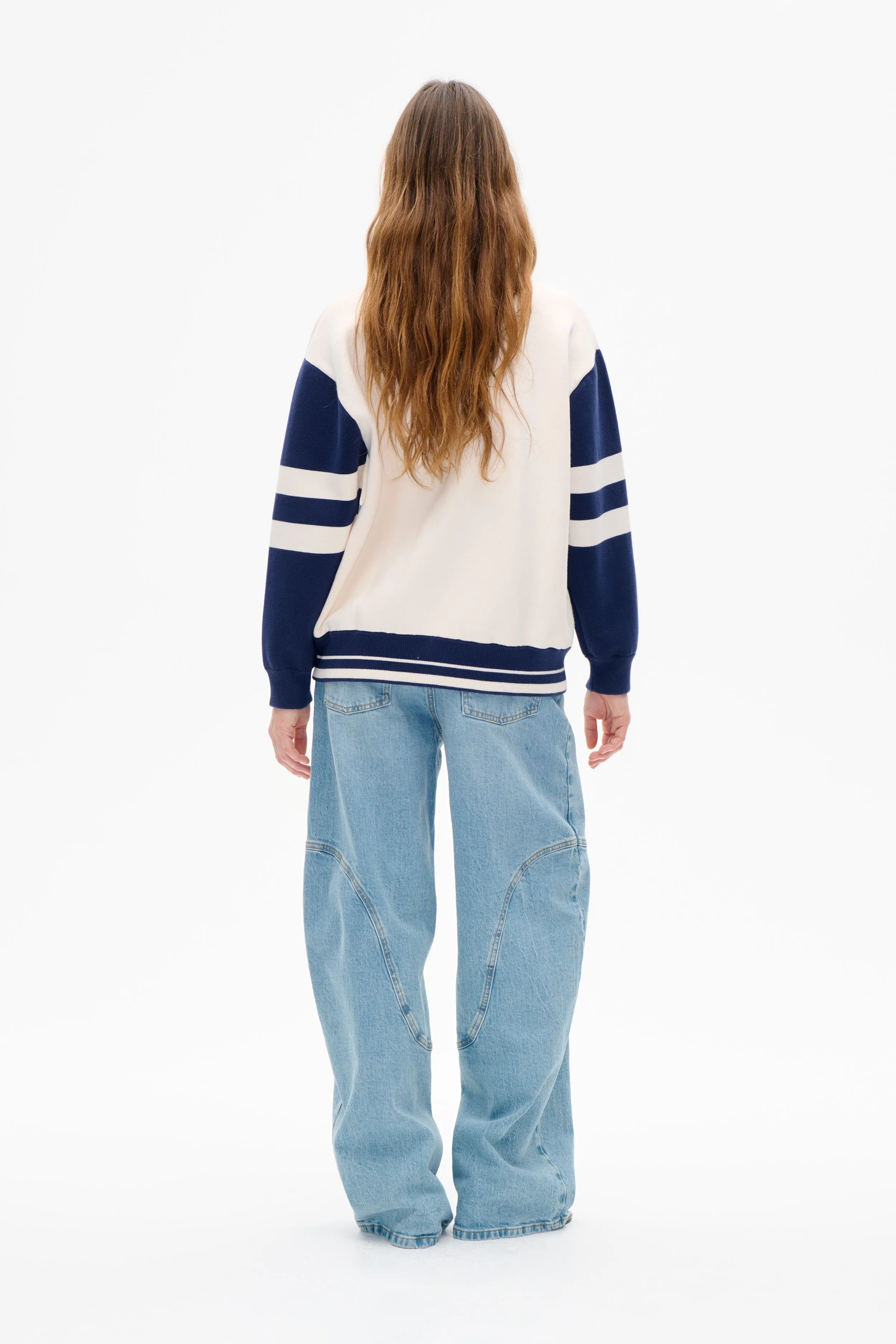 CHRISSIE JACKET | Baritone Blue Mix sold by Baum und Pferdgarten product image thumbnail 3