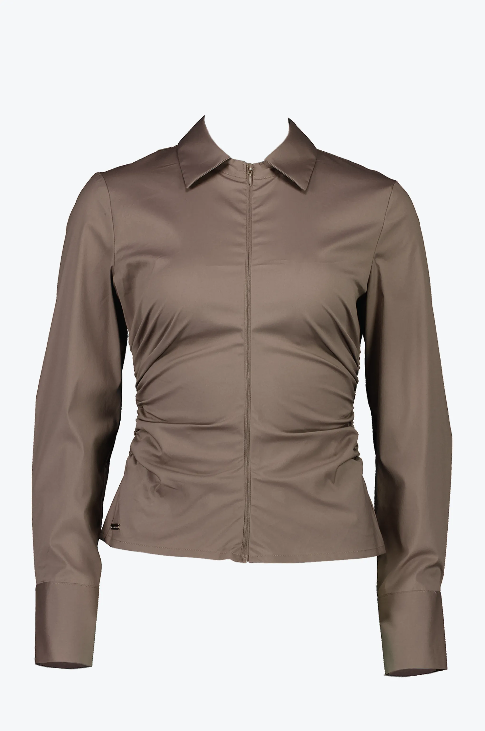 ZIP LONG SLEEVE SHIRT sold by Mode Mischief product image thumbnail 5